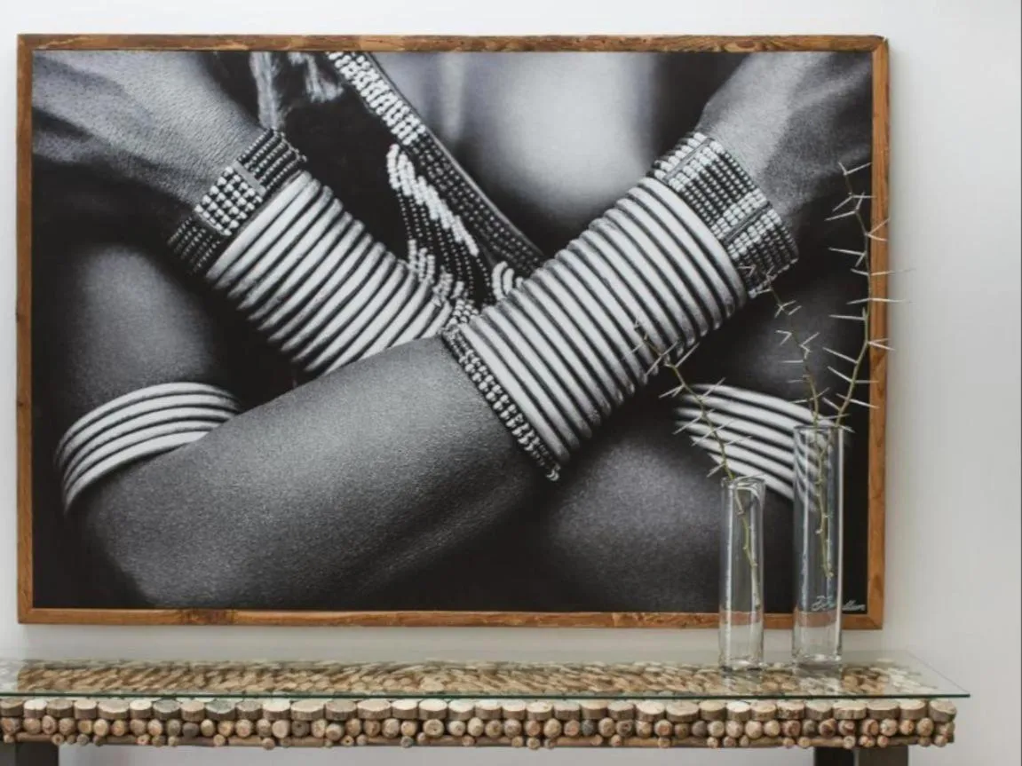 Decorative detail in Amanzi Island Boutique Hotel