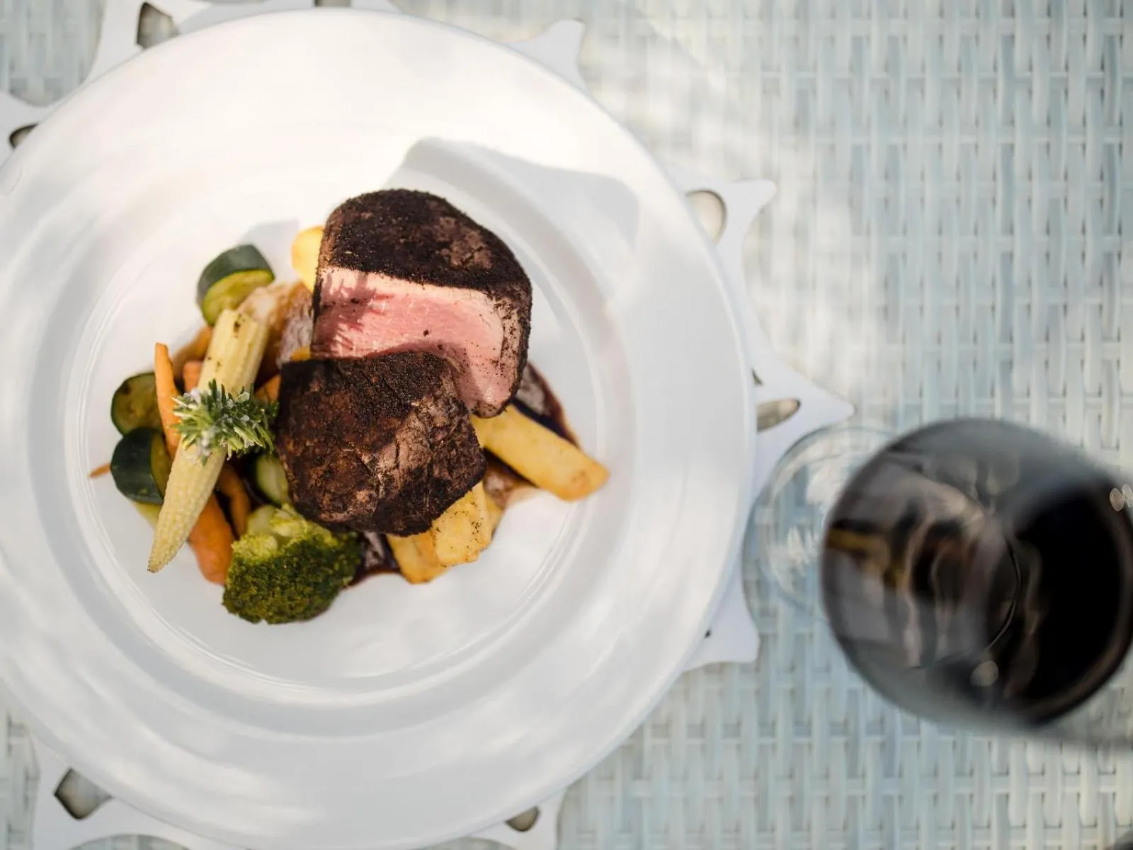 Dining area in Amanzi Island Boutique Hotel