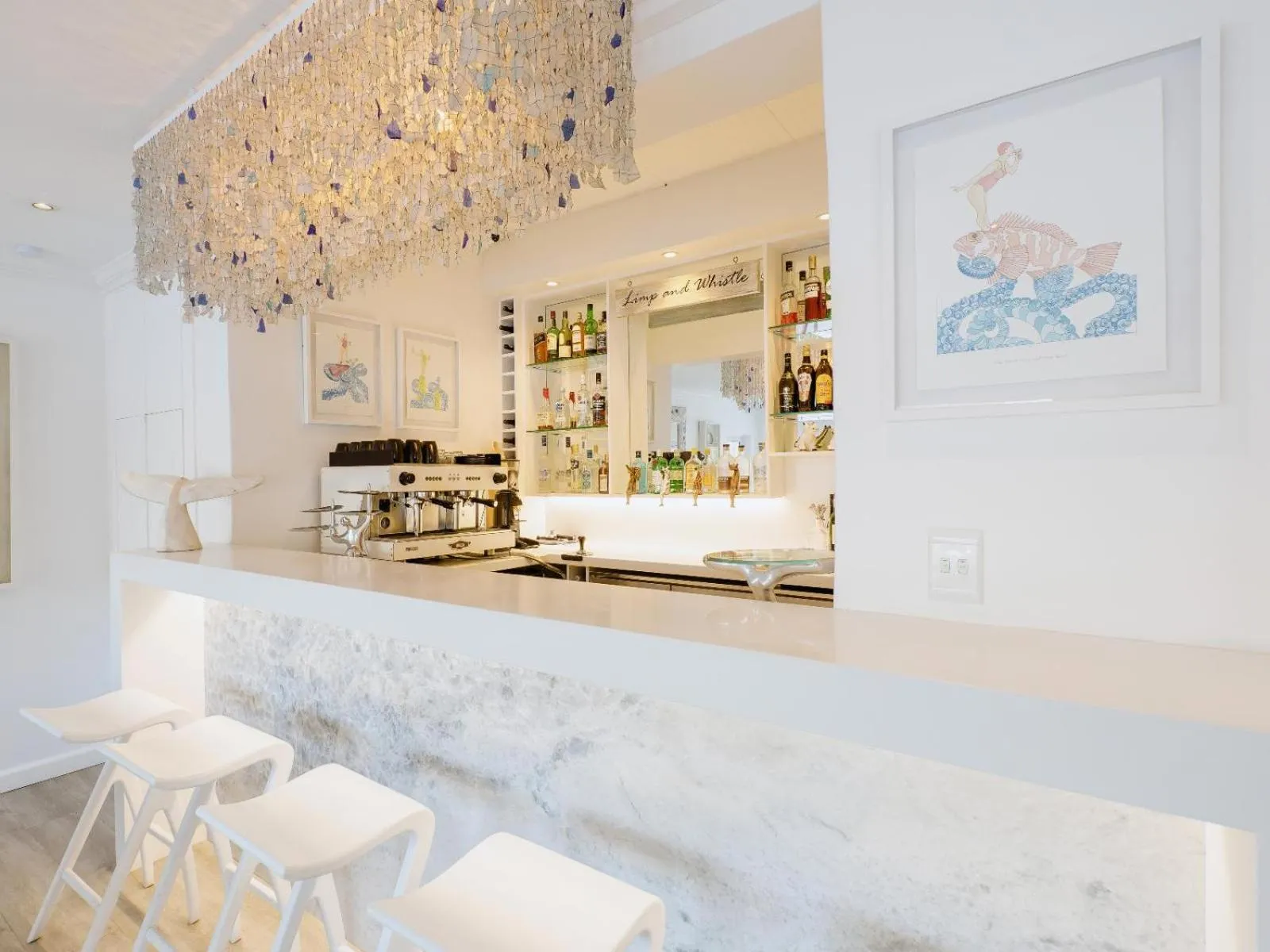 Lounge or bar in Amanzi Island Boutique Hotel