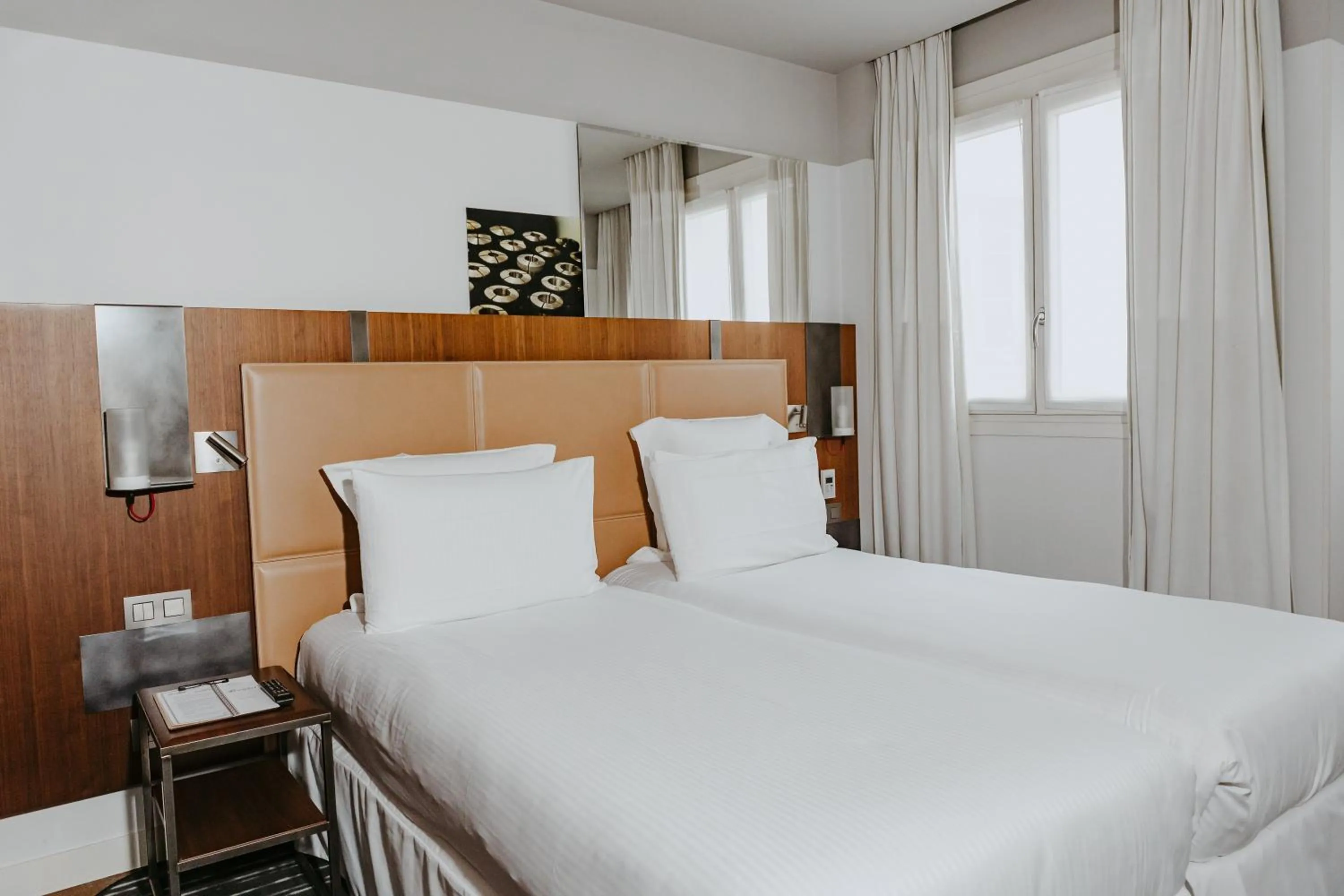 Bed in Boutet Bastille Hotel Paris - MGallery Collection