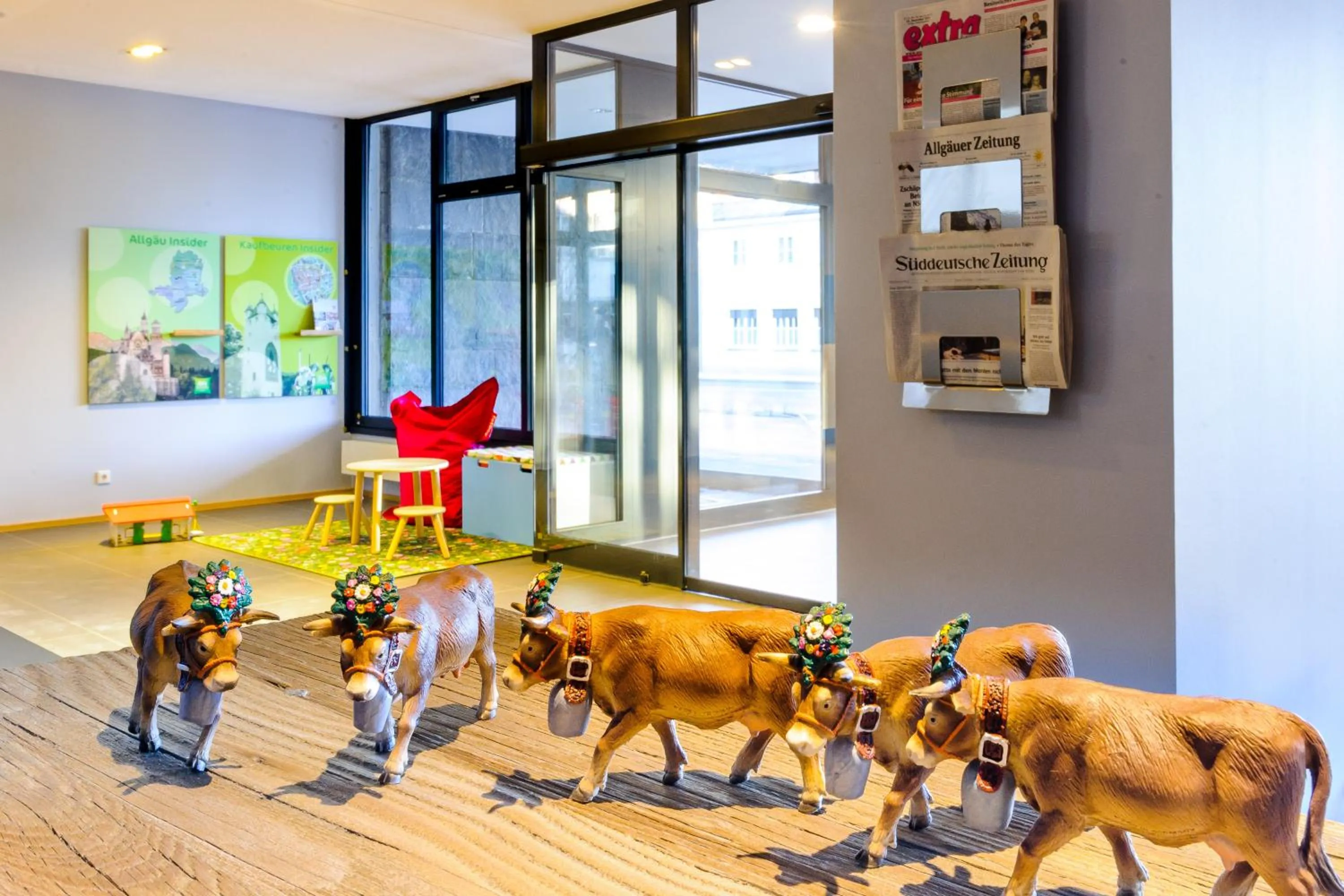 Lobby or reception in Felix Hotel Kaufbeuren