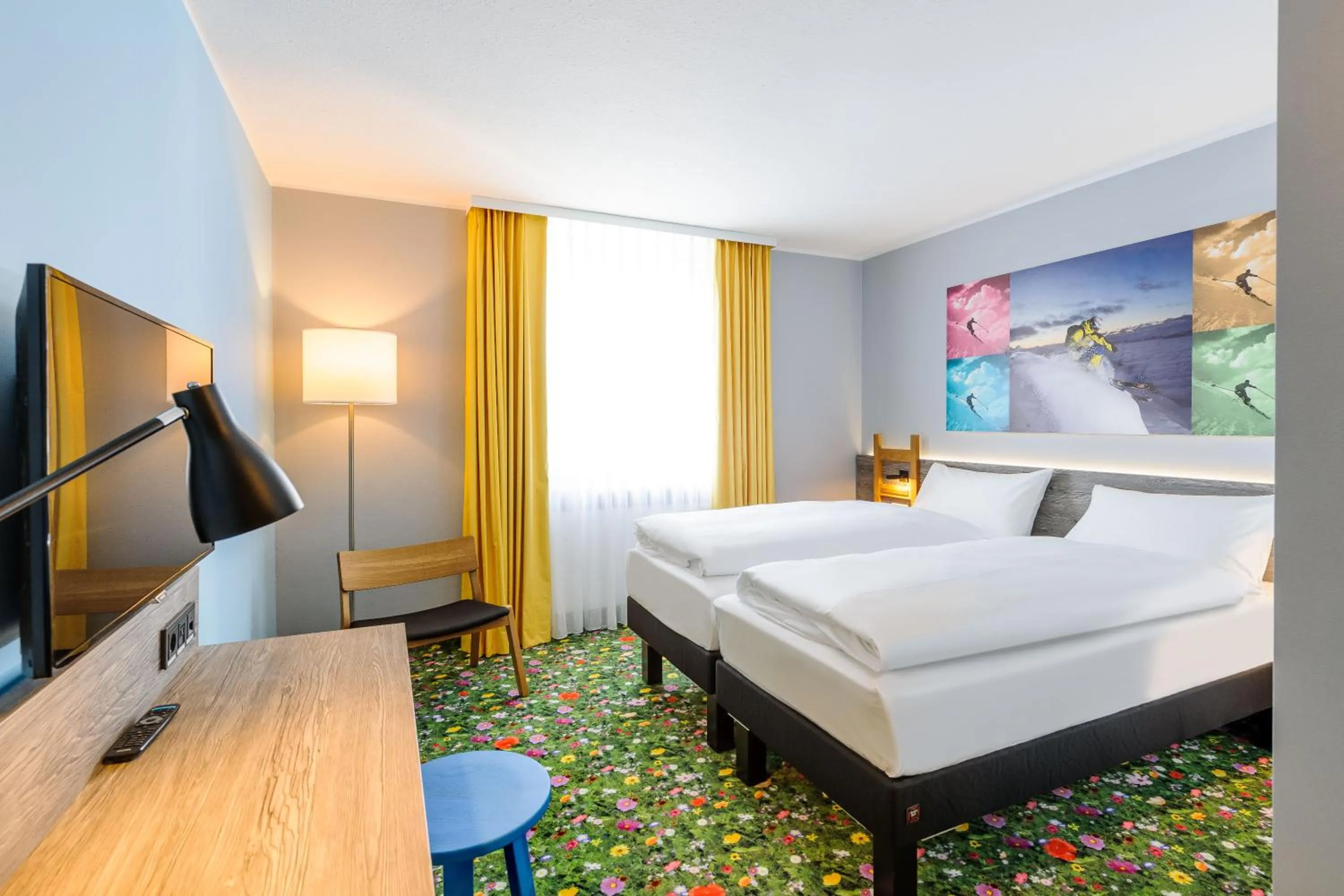 Photo of the whole room, Bed in Felix Hotel Kaufbeuren