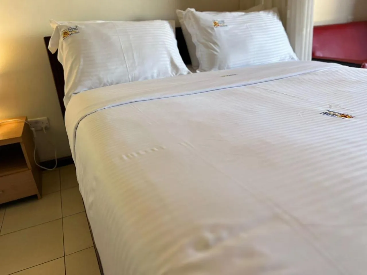 Bed in Hotel Royal Nest Entebbe