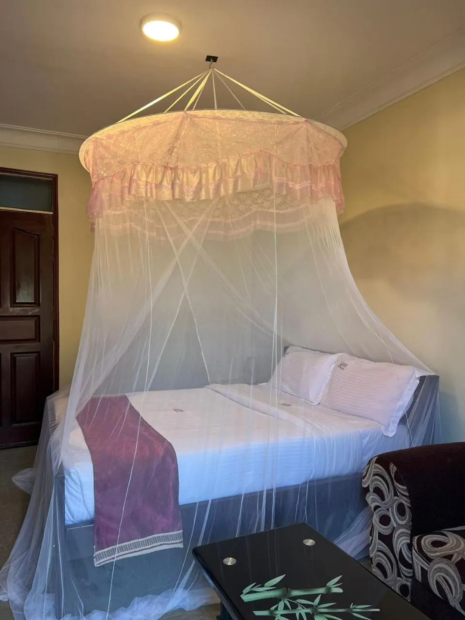 Bed in Hotel Royal Nest Entebbe