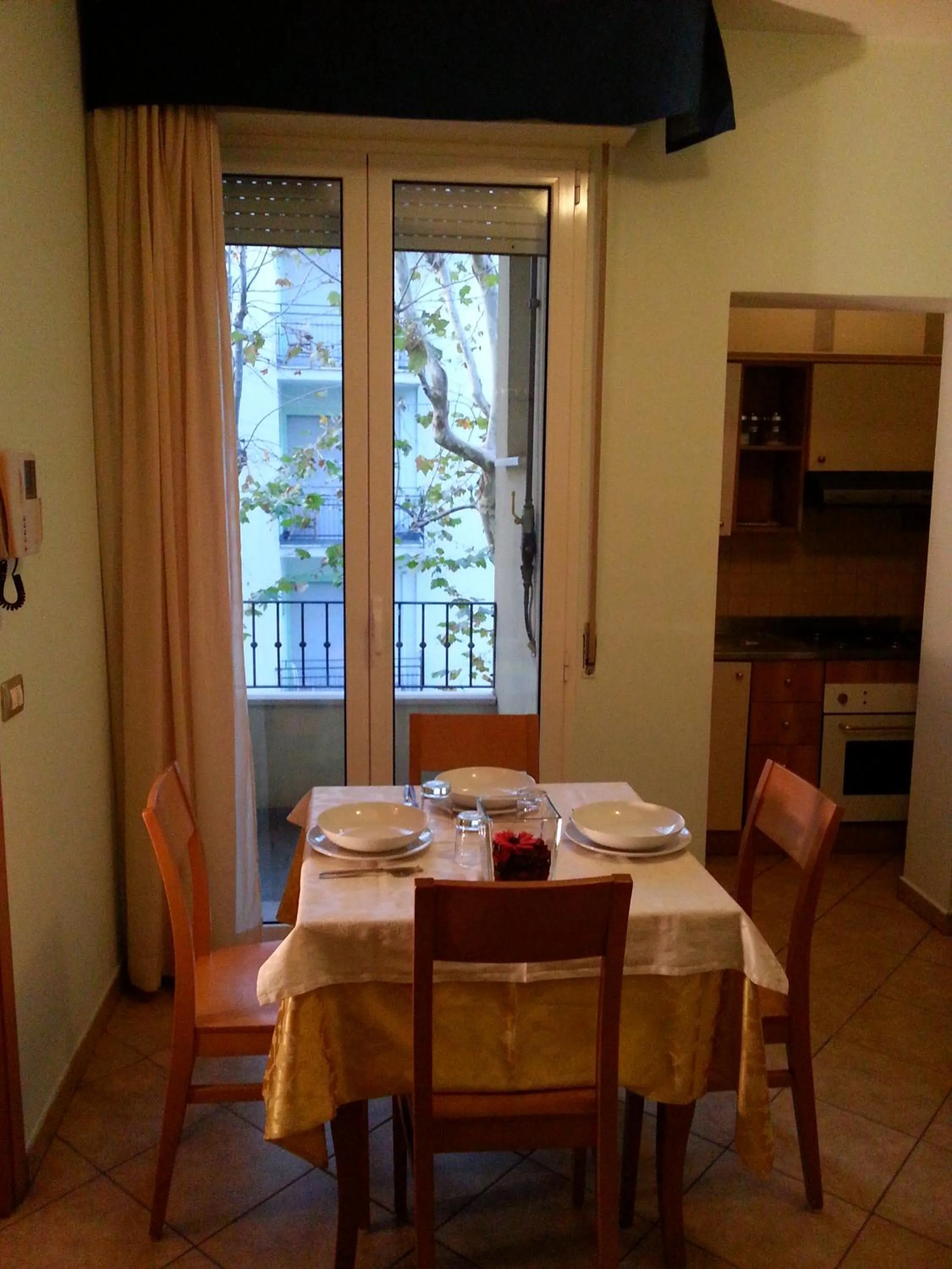 Dining area in Residenza Melucci