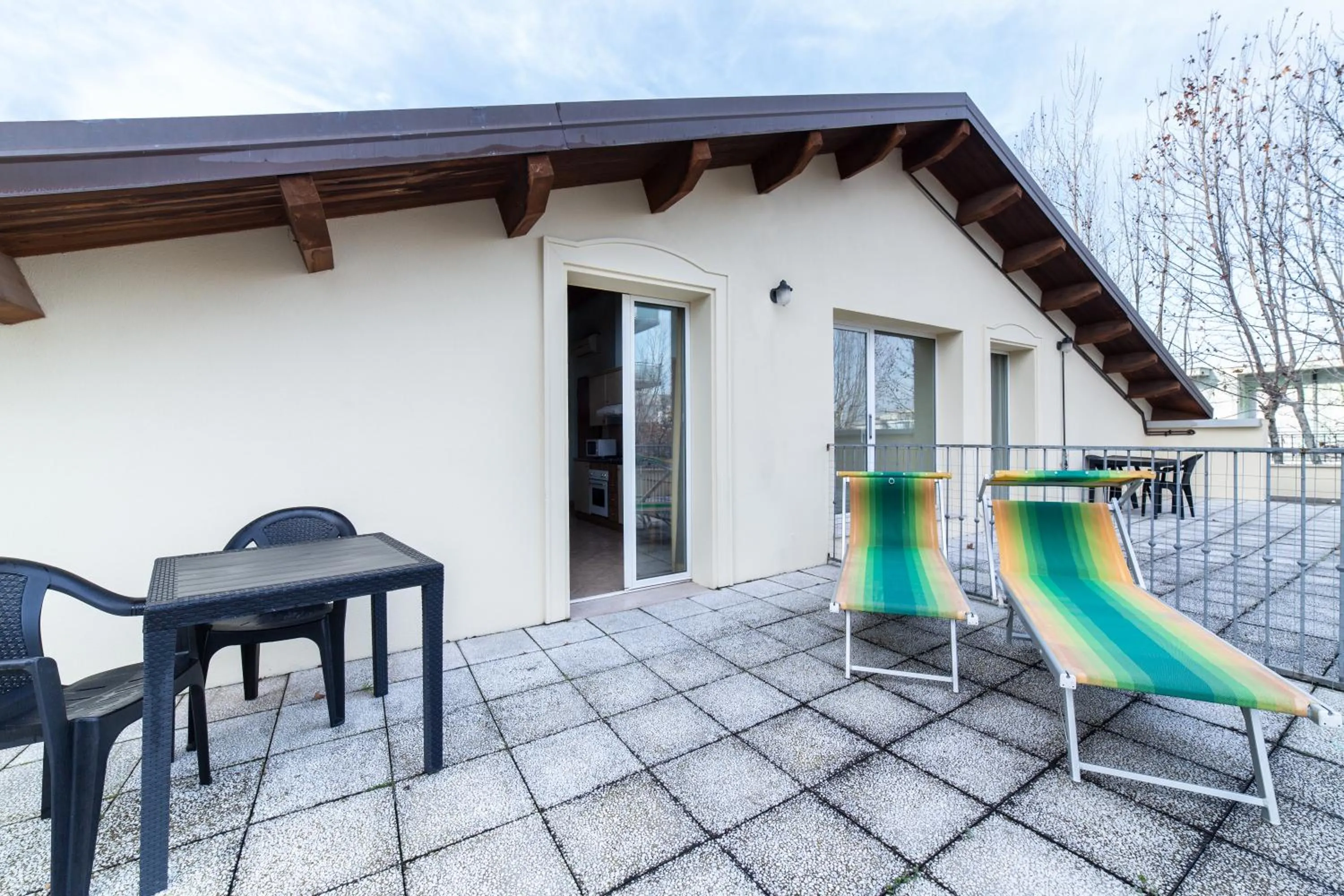 Balcony/Terrace in Residenza Melucci