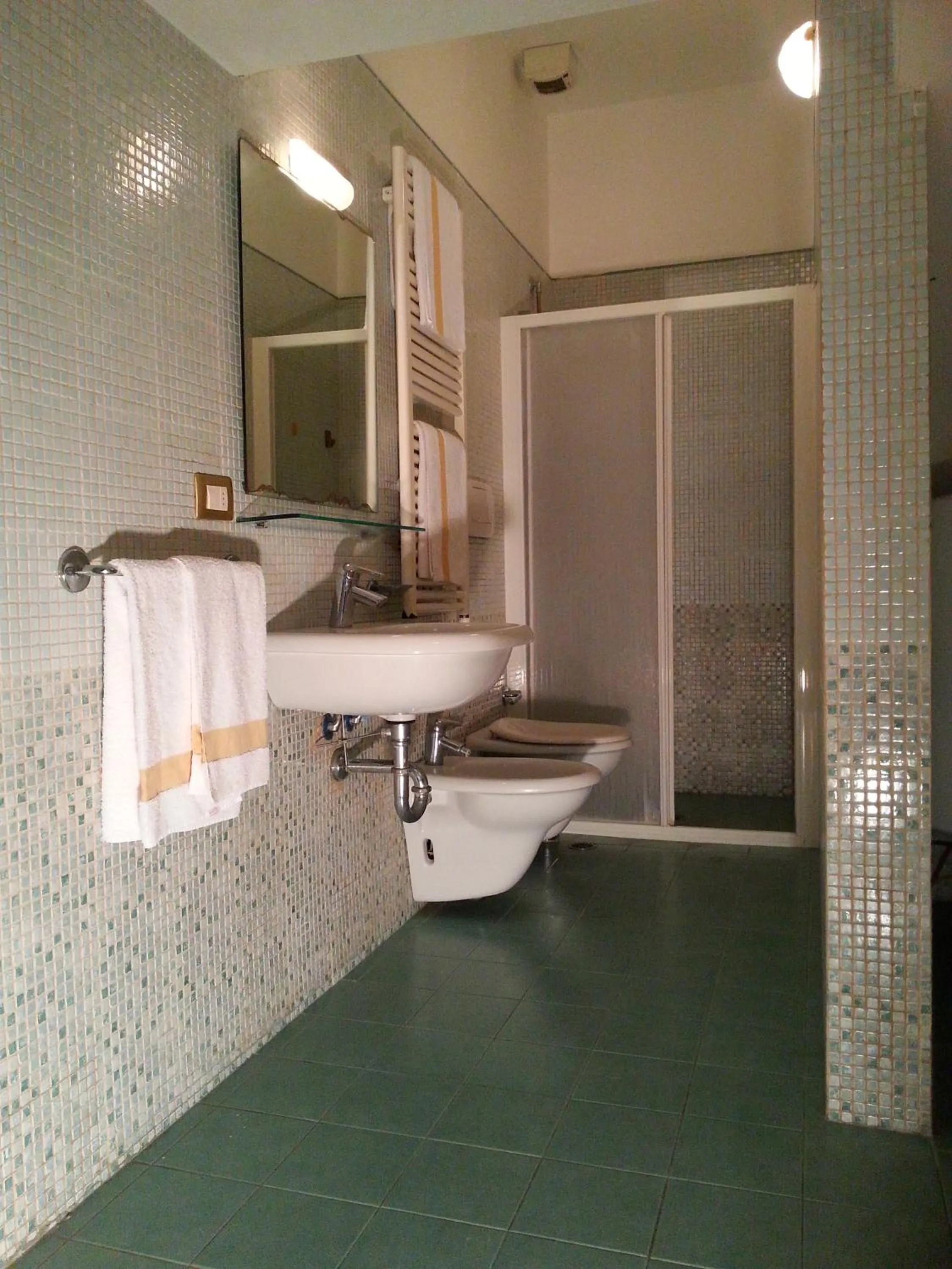 Bathroom in Residenza Melucci