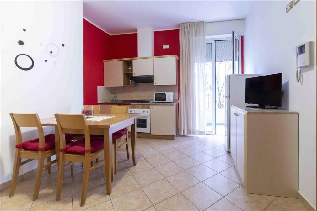 Kitchen or kitchenette in Residenza Melucci