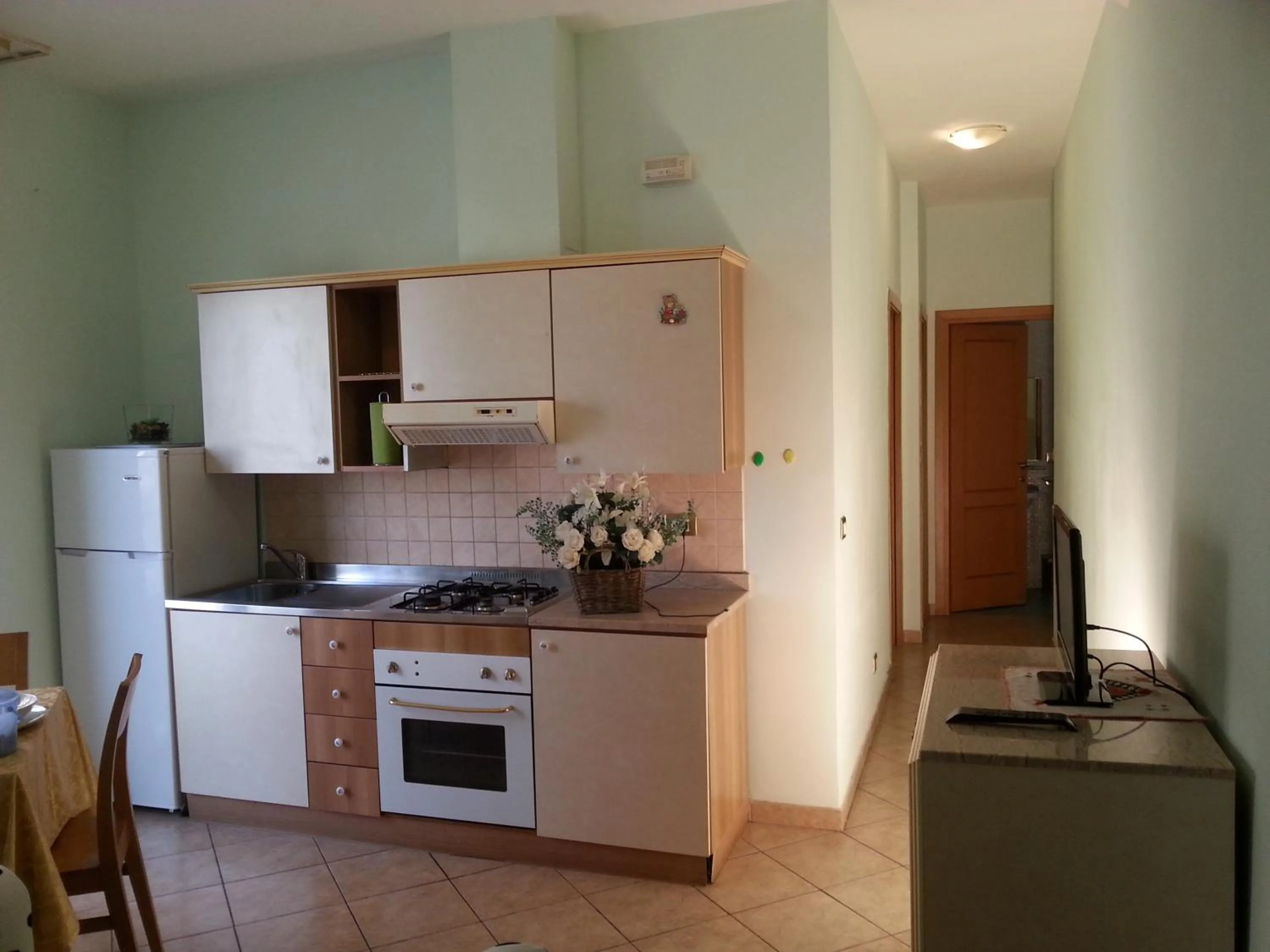 Kitchen or kitchenette in Residenza Melucci