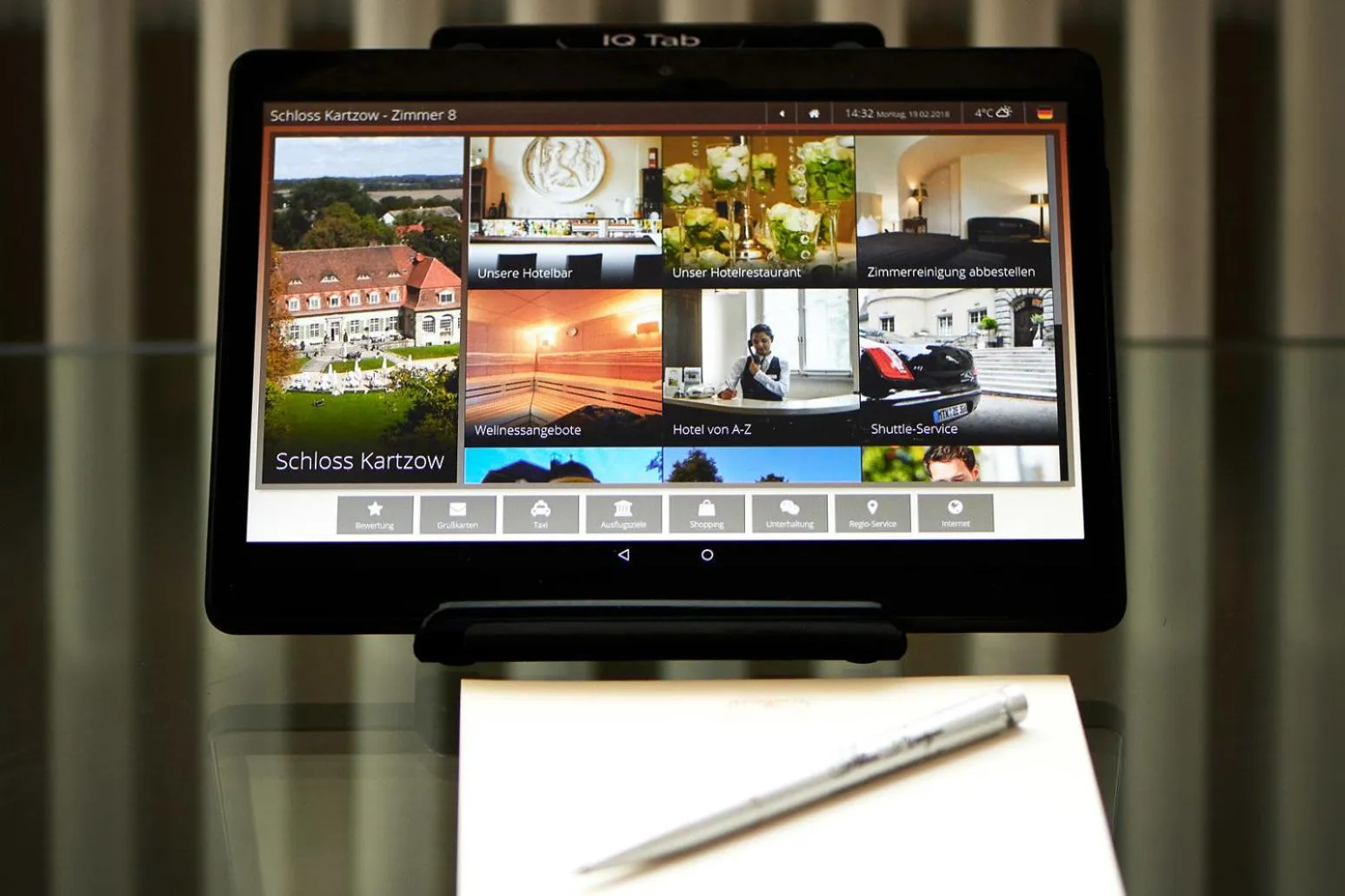 Decorative detail in Schloss Kartzow