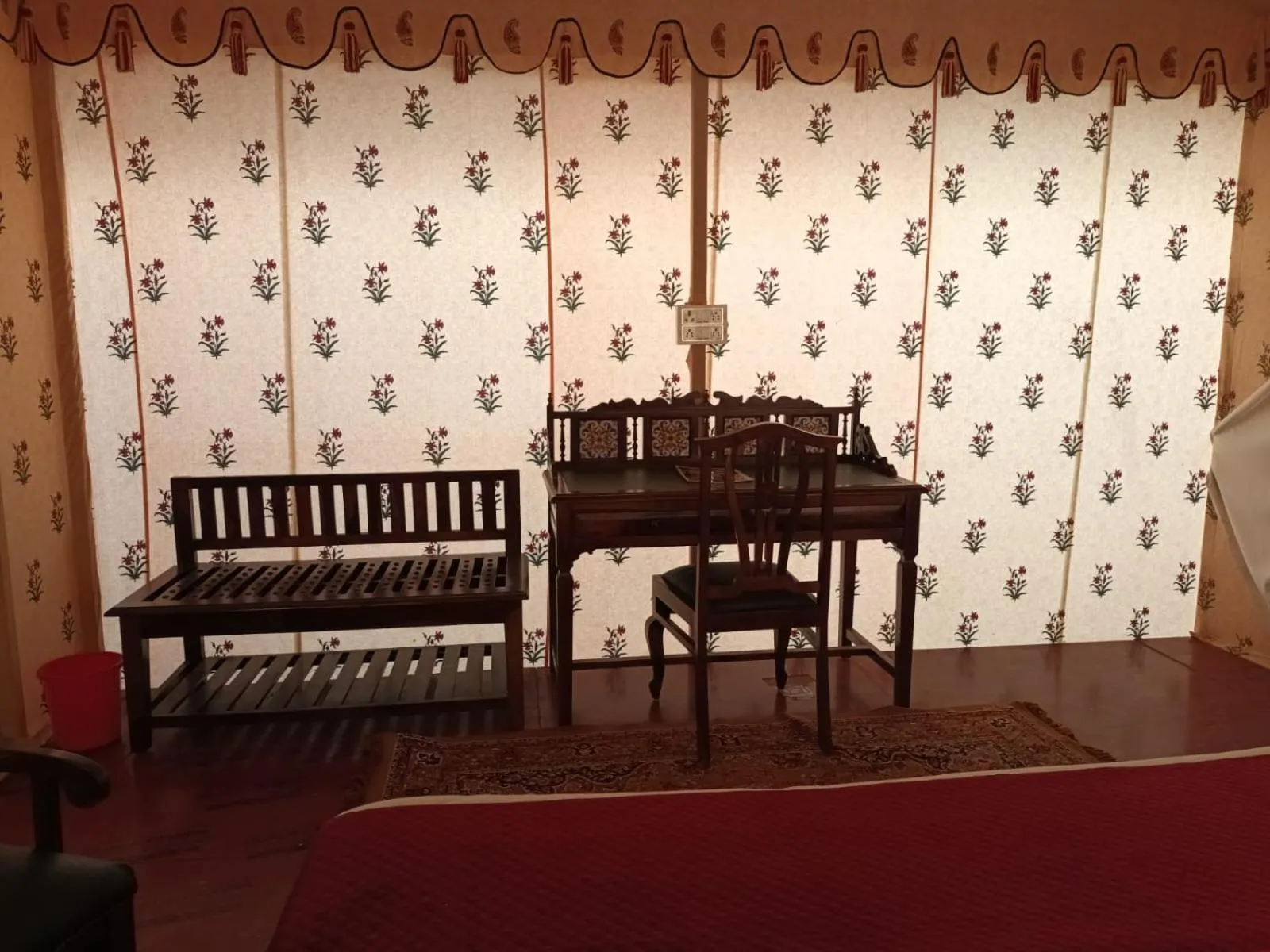 Living room in Hotel Green Haveli - A Heritage and Hill View Hotel , Pushkar