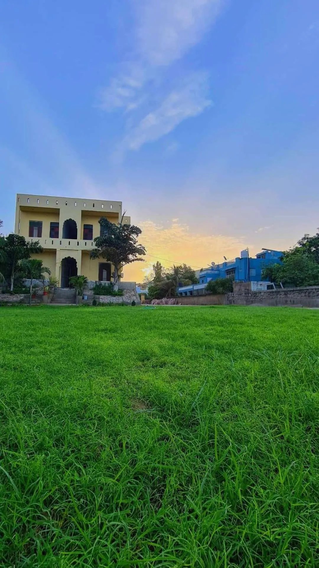 Garden in Hotel Green Haveli - A Heritage and Hill View Hotel , Pushkar