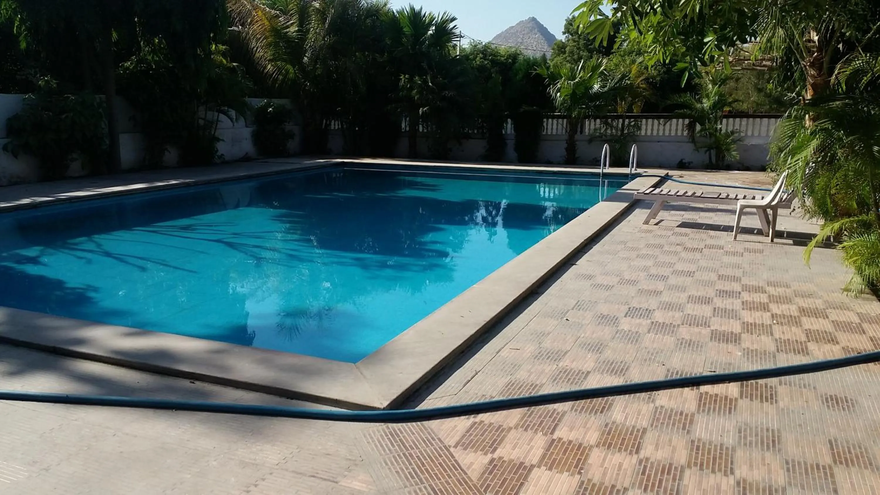 Pool view in Hotel Green Haveli - A Heritage and Hill View Hotel , Pushkar