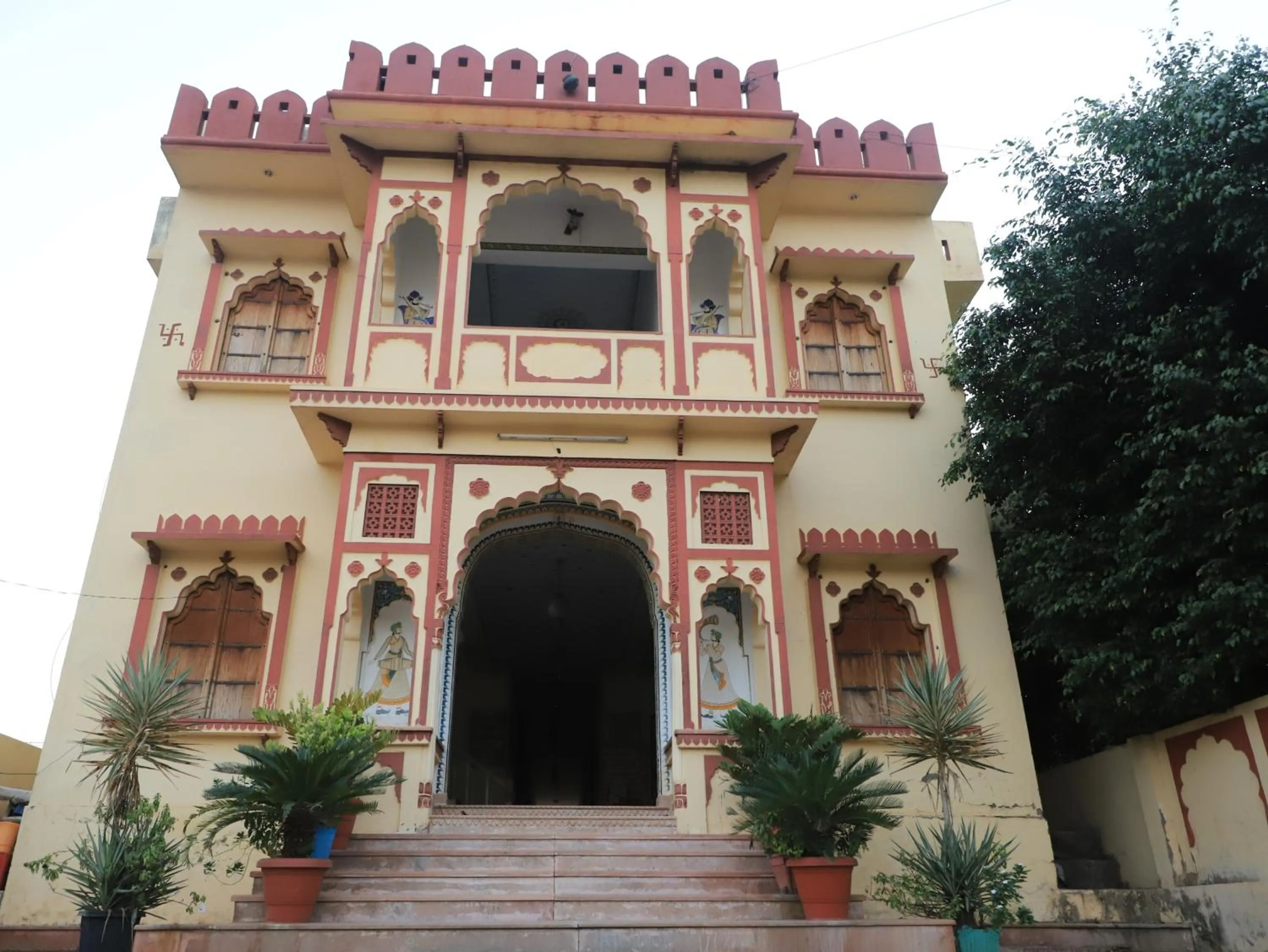Property building in Hotel Green Haveli - A Heritage and Hill View Hotel , Pushkar