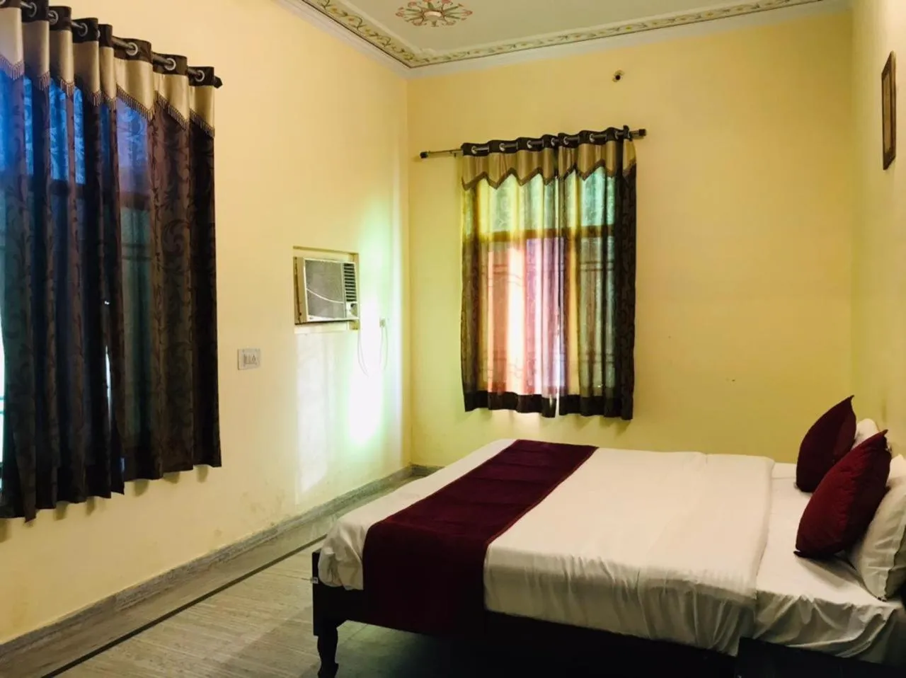 Photo of the whole room, Bed in Hotel Green Haveli - A Heritage and Hill View Hotel , Pushkar