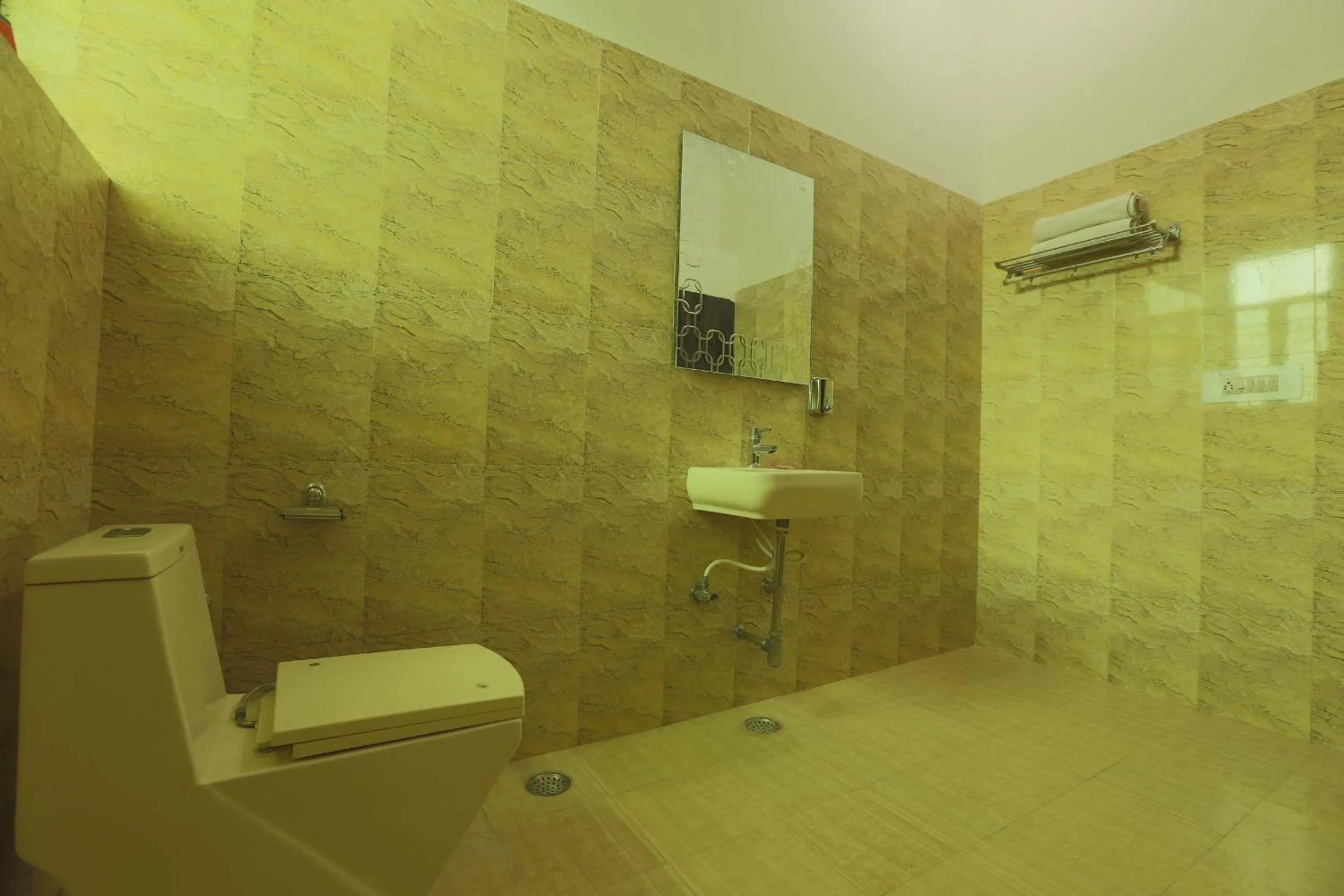 Bathroom in Hotel Green Haveli - A Heritage and Hill View Hotel , Pushkar