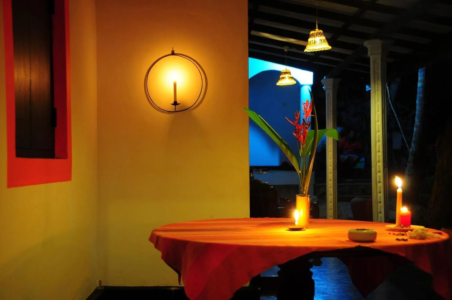 Decorative detail in Shehani Beach Bungalow