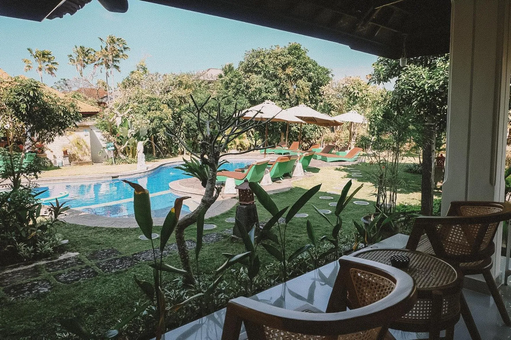 Patio in Bali Wirasana Inn