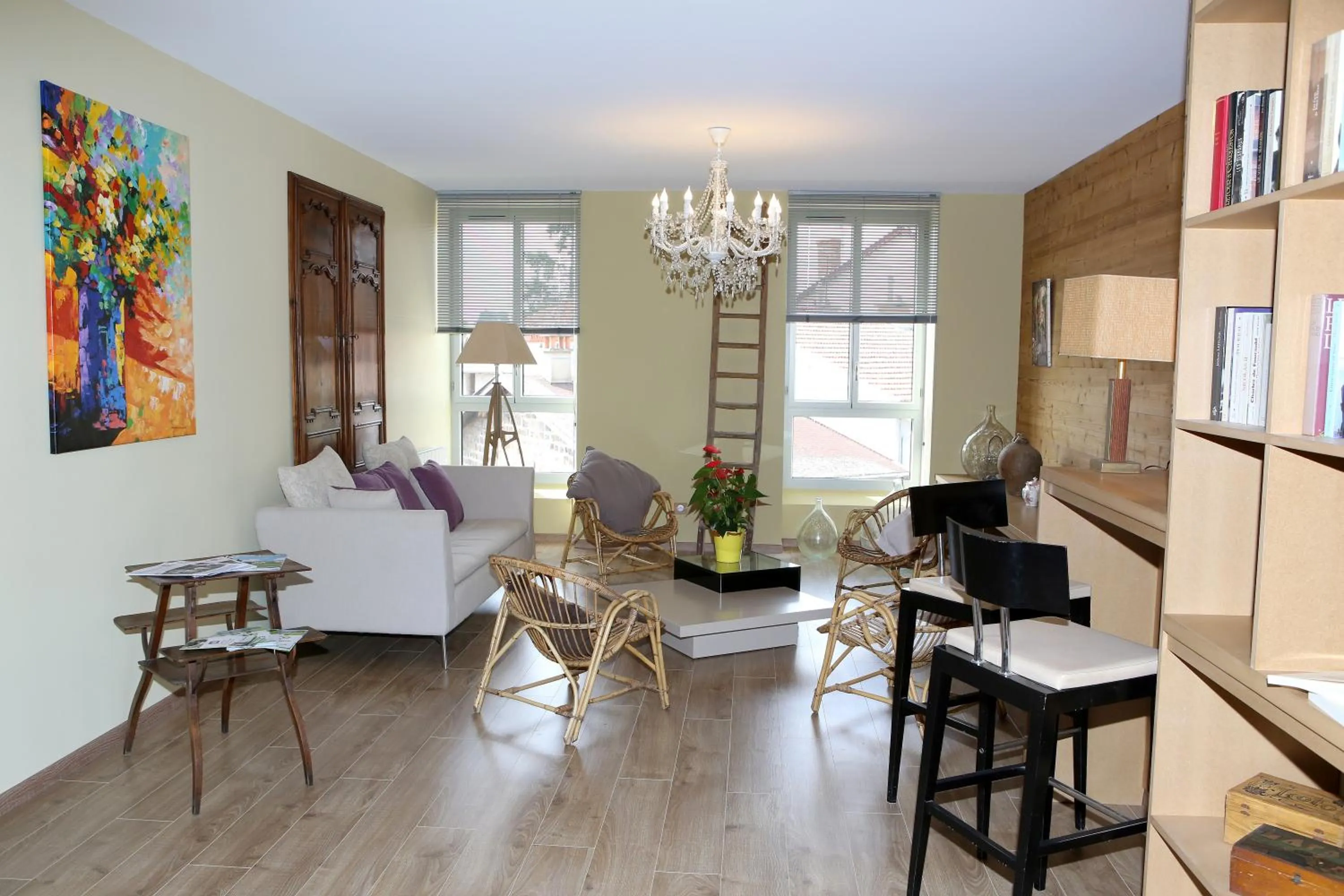 Living room in Aux Pierres Magiques