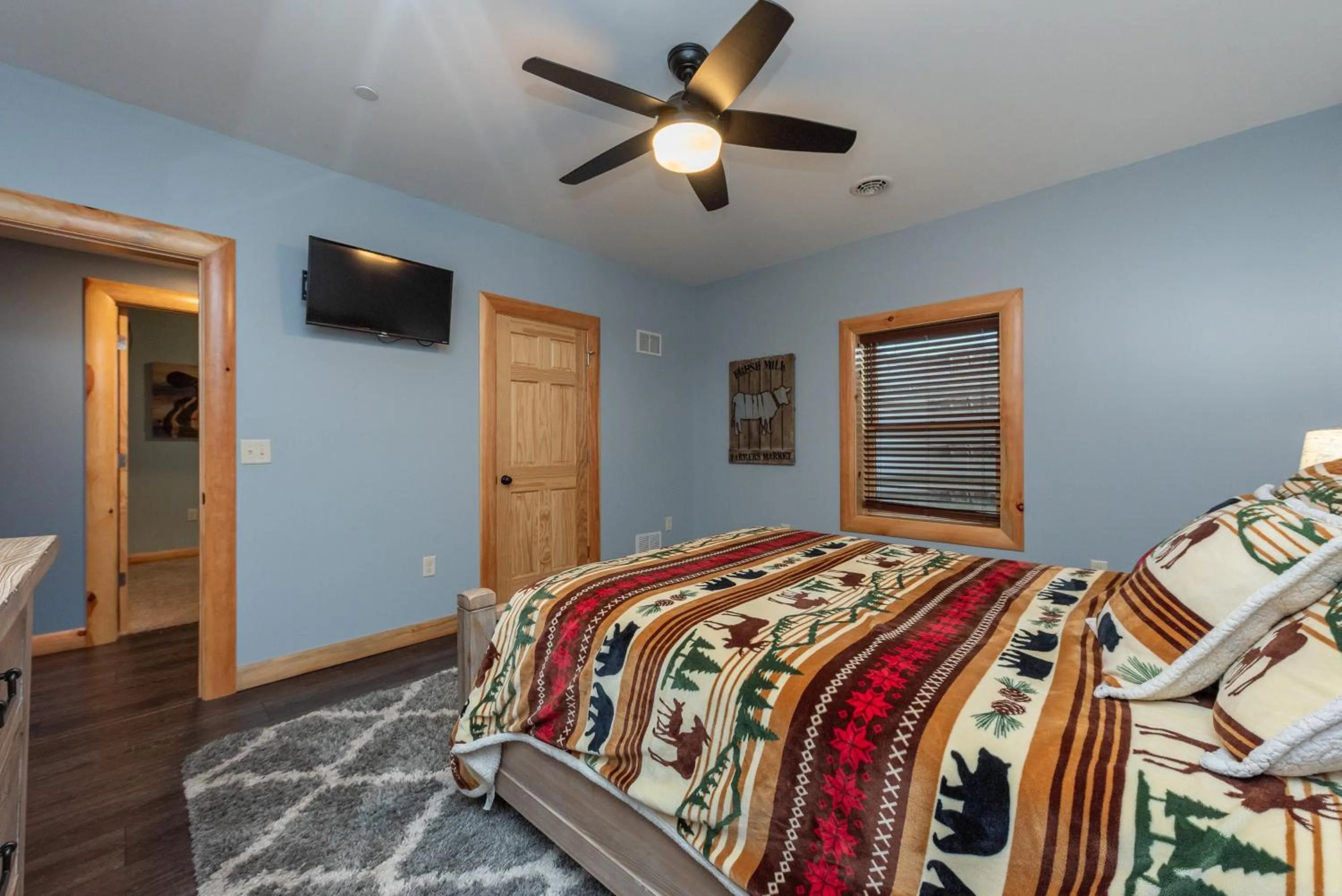 Bed in Mountain Mojo