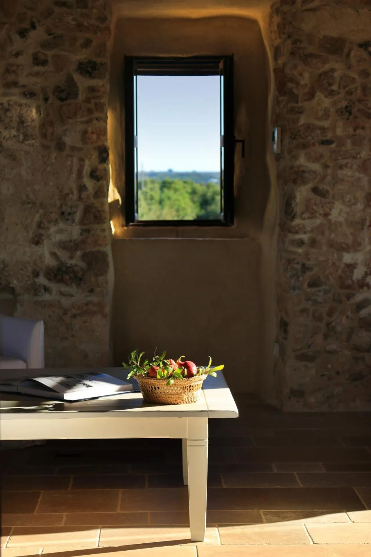 Decorative detail in Masseria Fano Relais & Wine