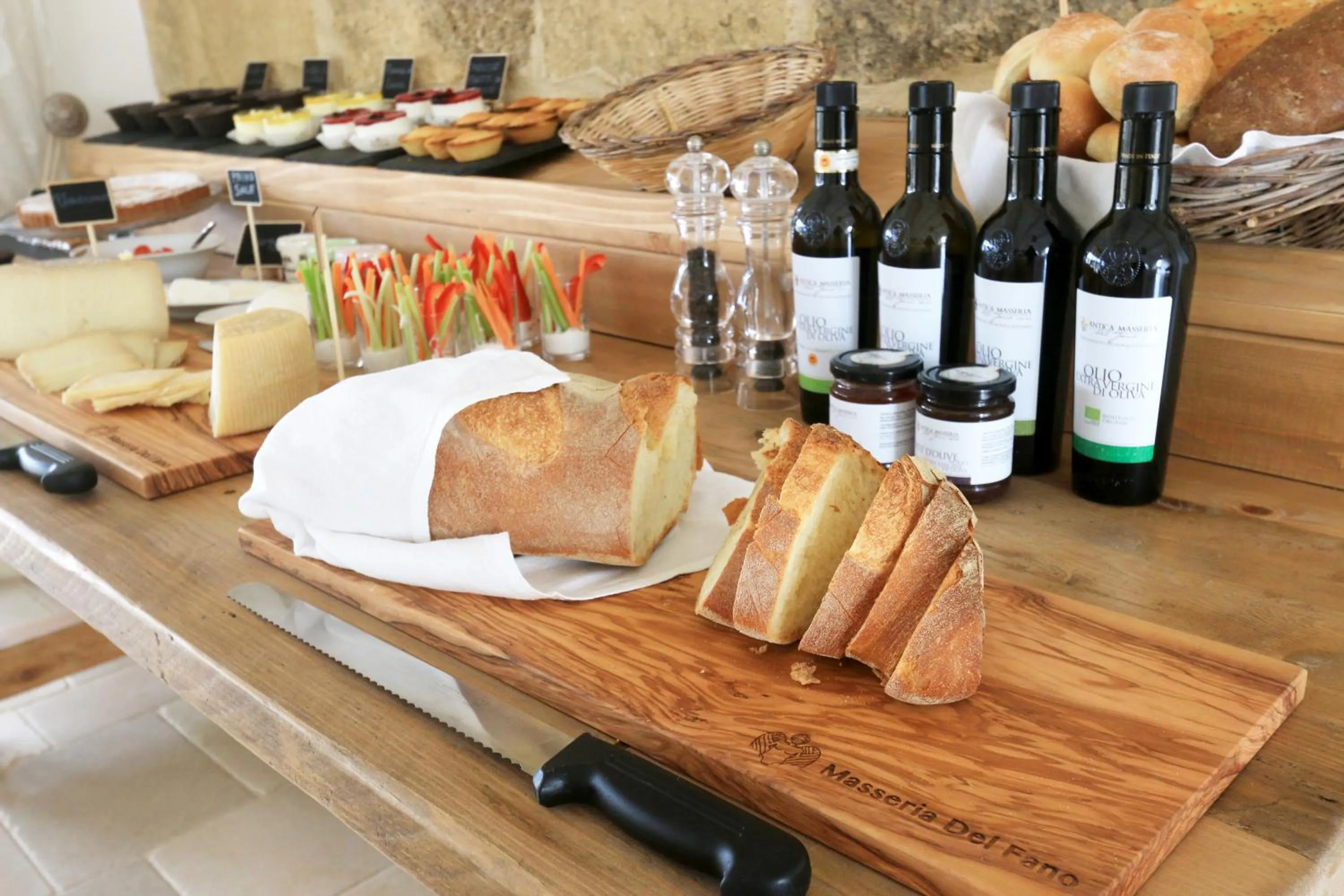 Breakfast in Masseria Fano Relais & Wine