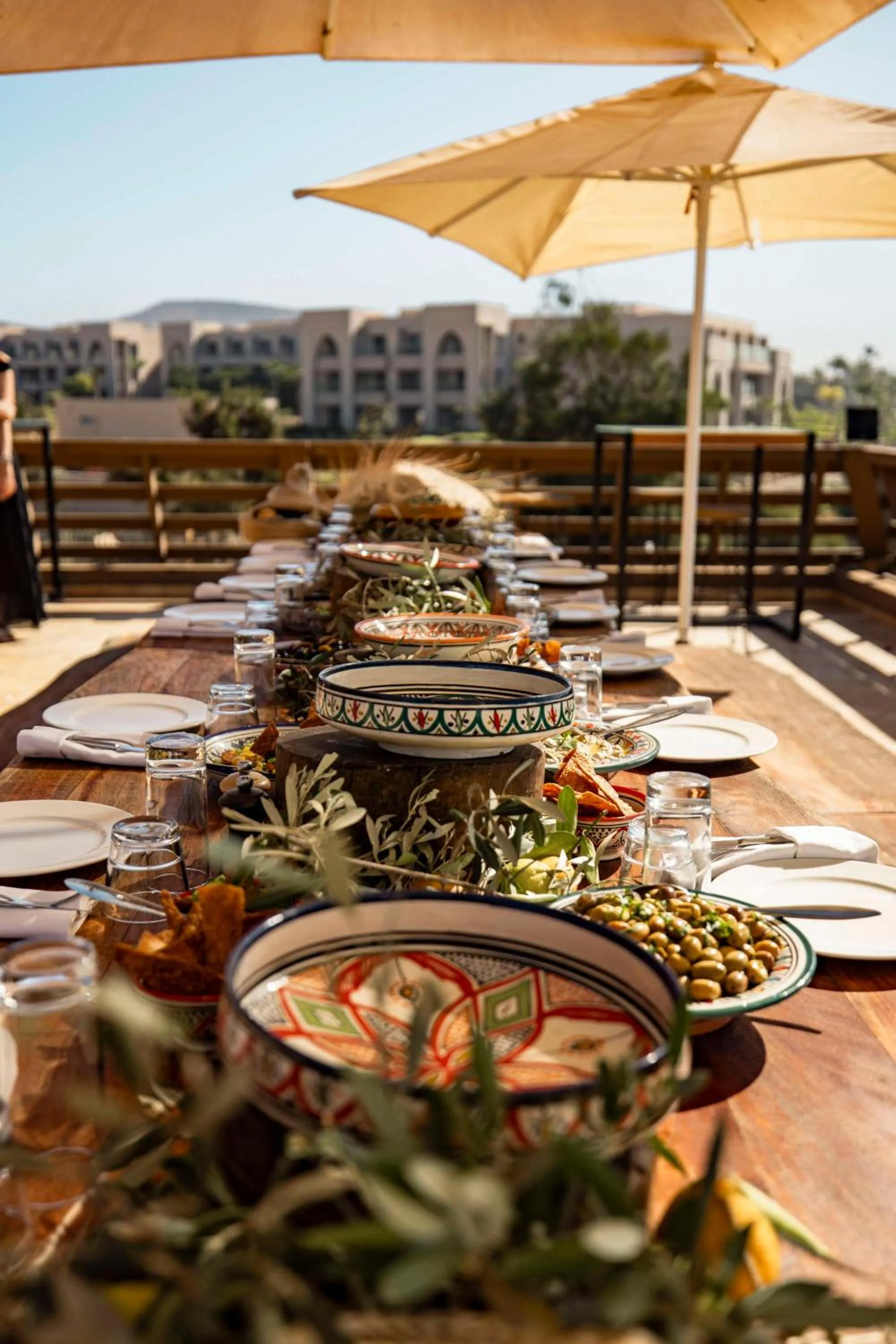 Food and drinks in Radisson Blu Resort Taghazout Bay Surf Village