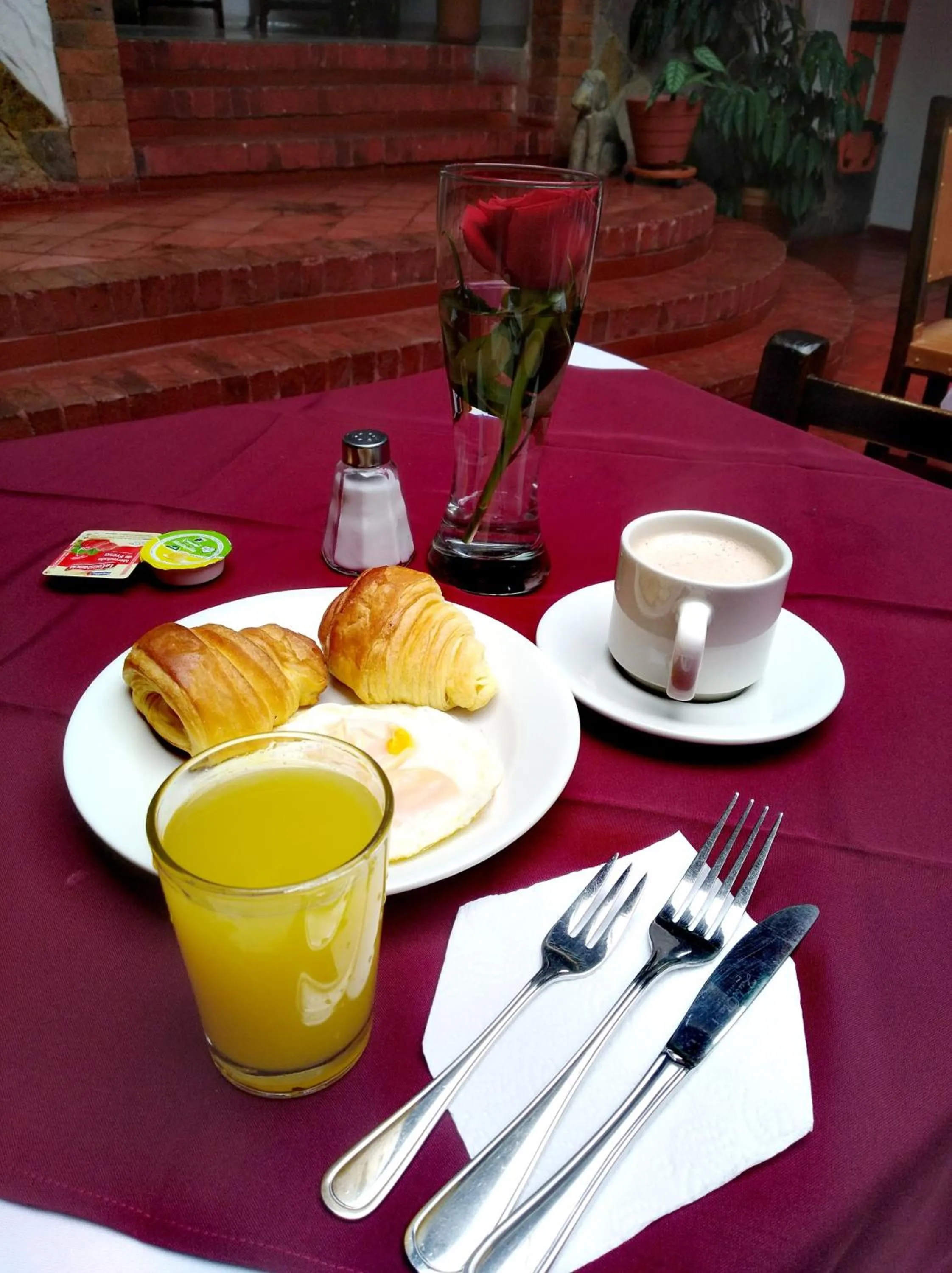 Breakfast in Mongui Plaza Hotel
