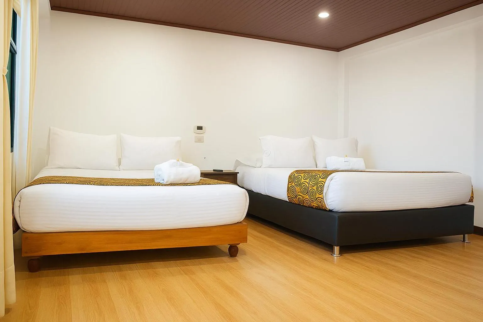 Bed in Mongui Plaza Hotel
