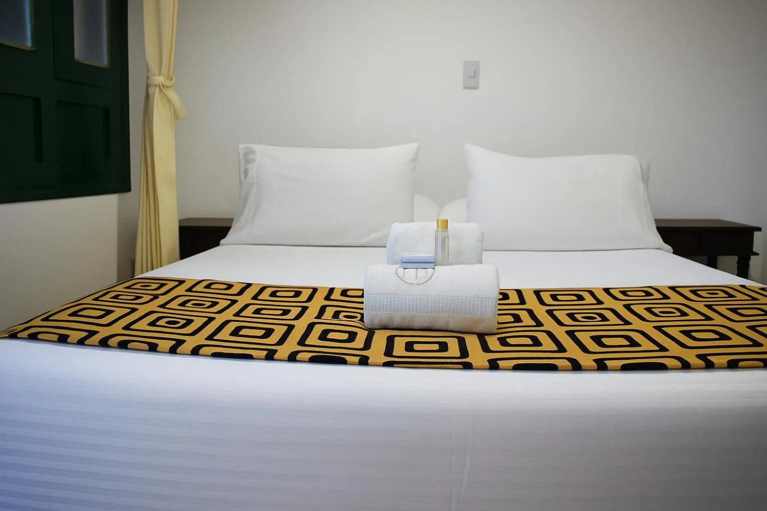 Bed in Mongui Plaza Hotel