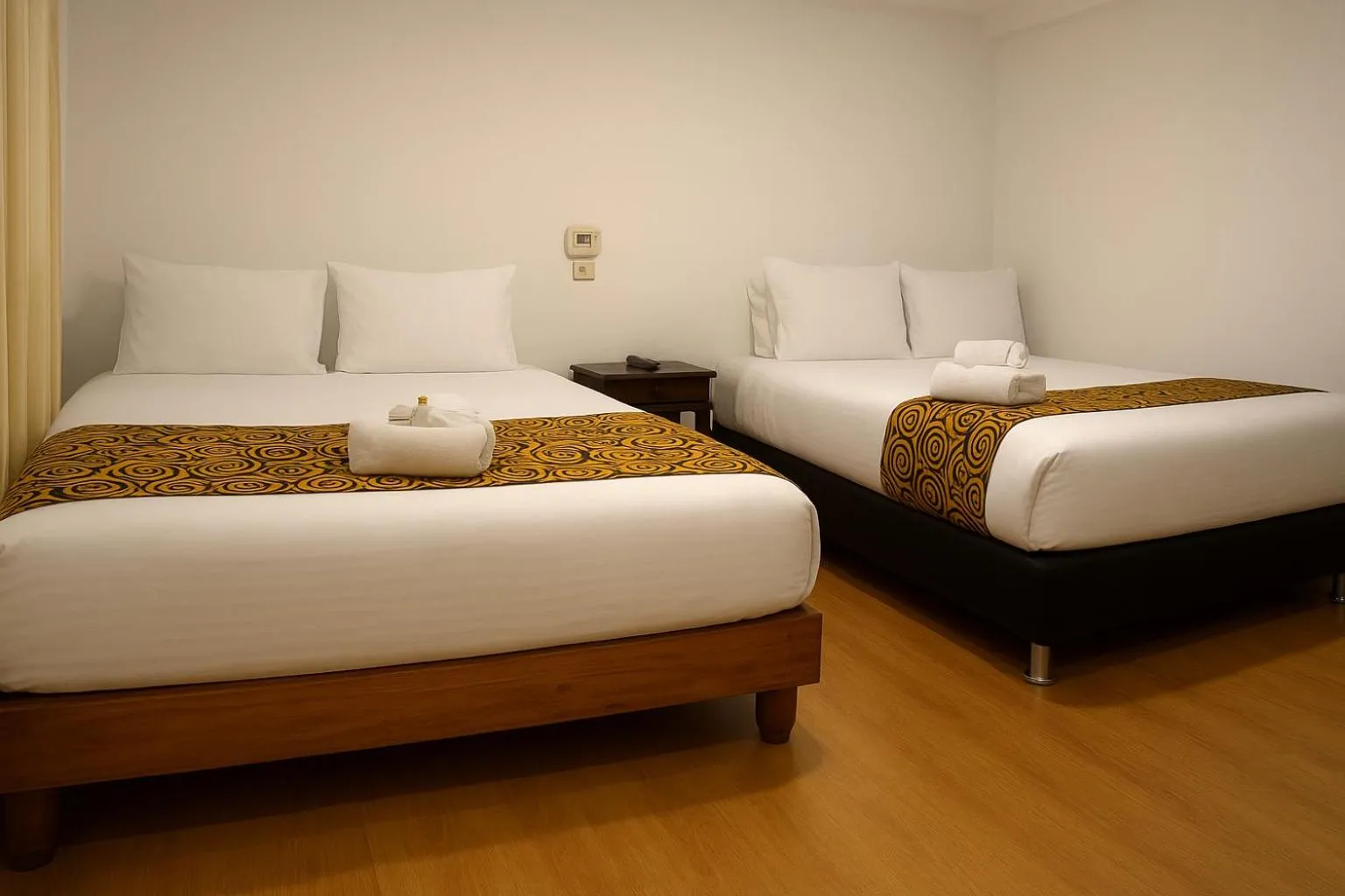 Bed in Mongui Plaza Hotel