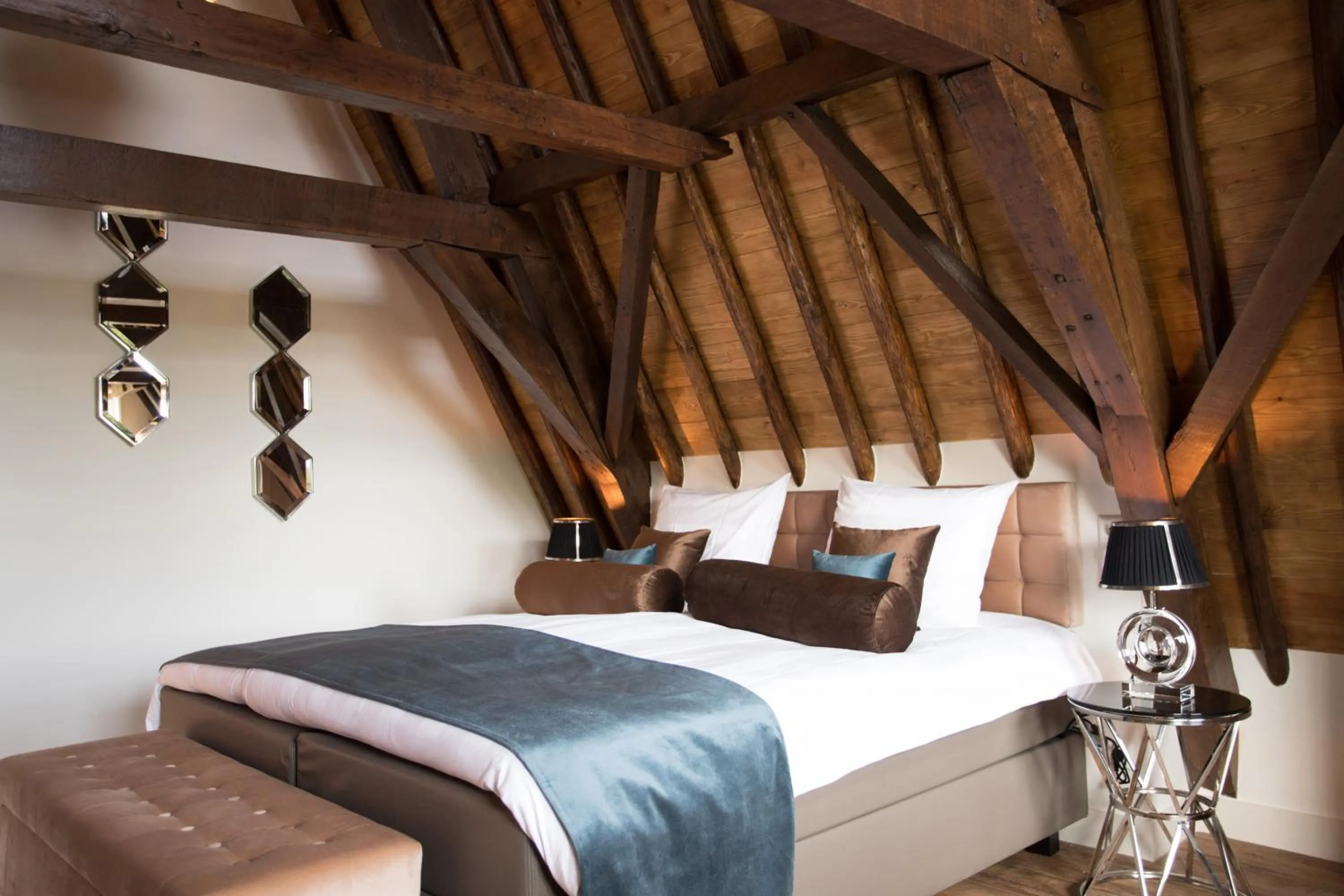 Bed in Boutique Hotel Steenhof Suites - Adults Only