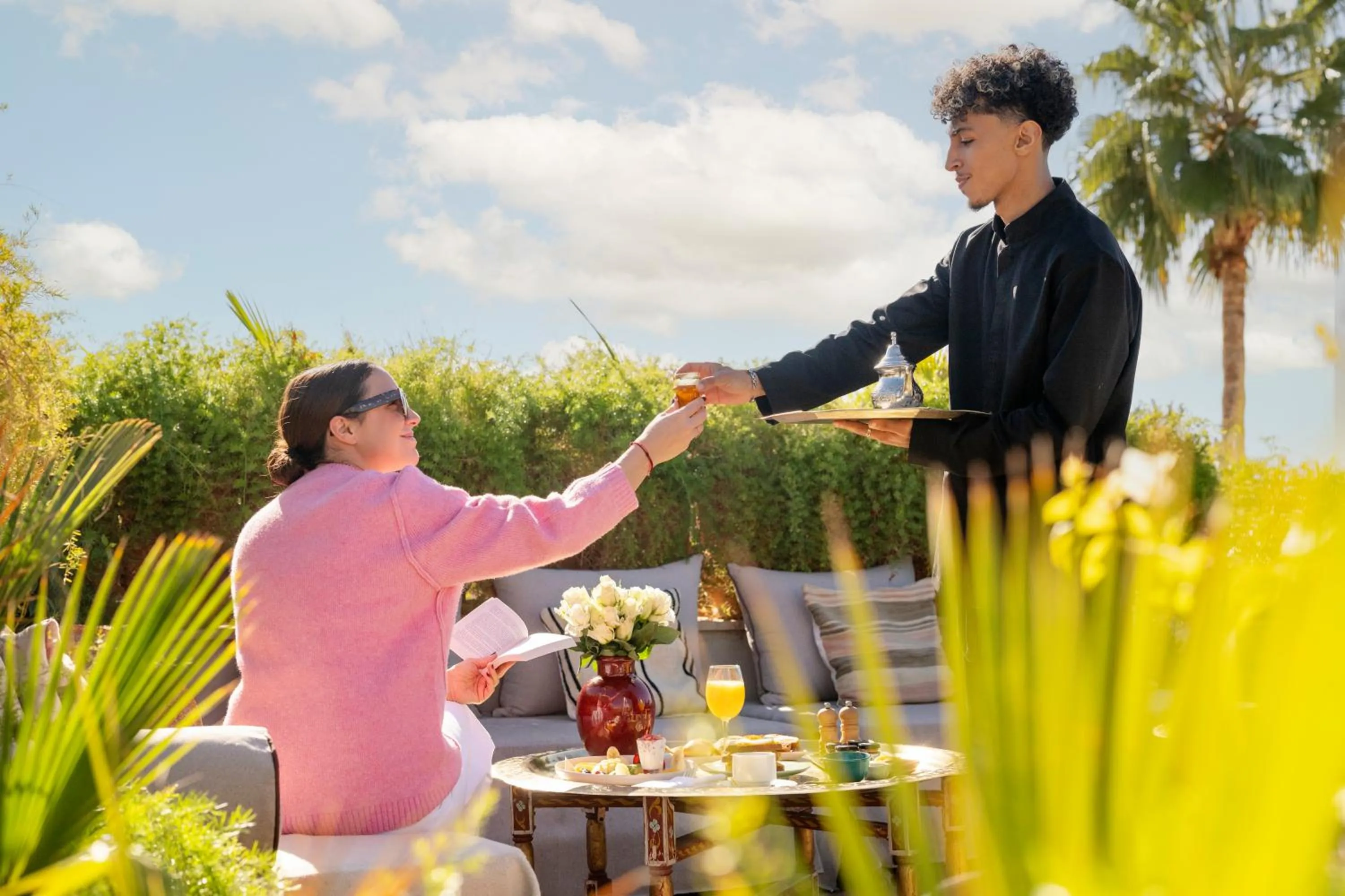 Staff in Almaha Marrakech Restaurant & SPA