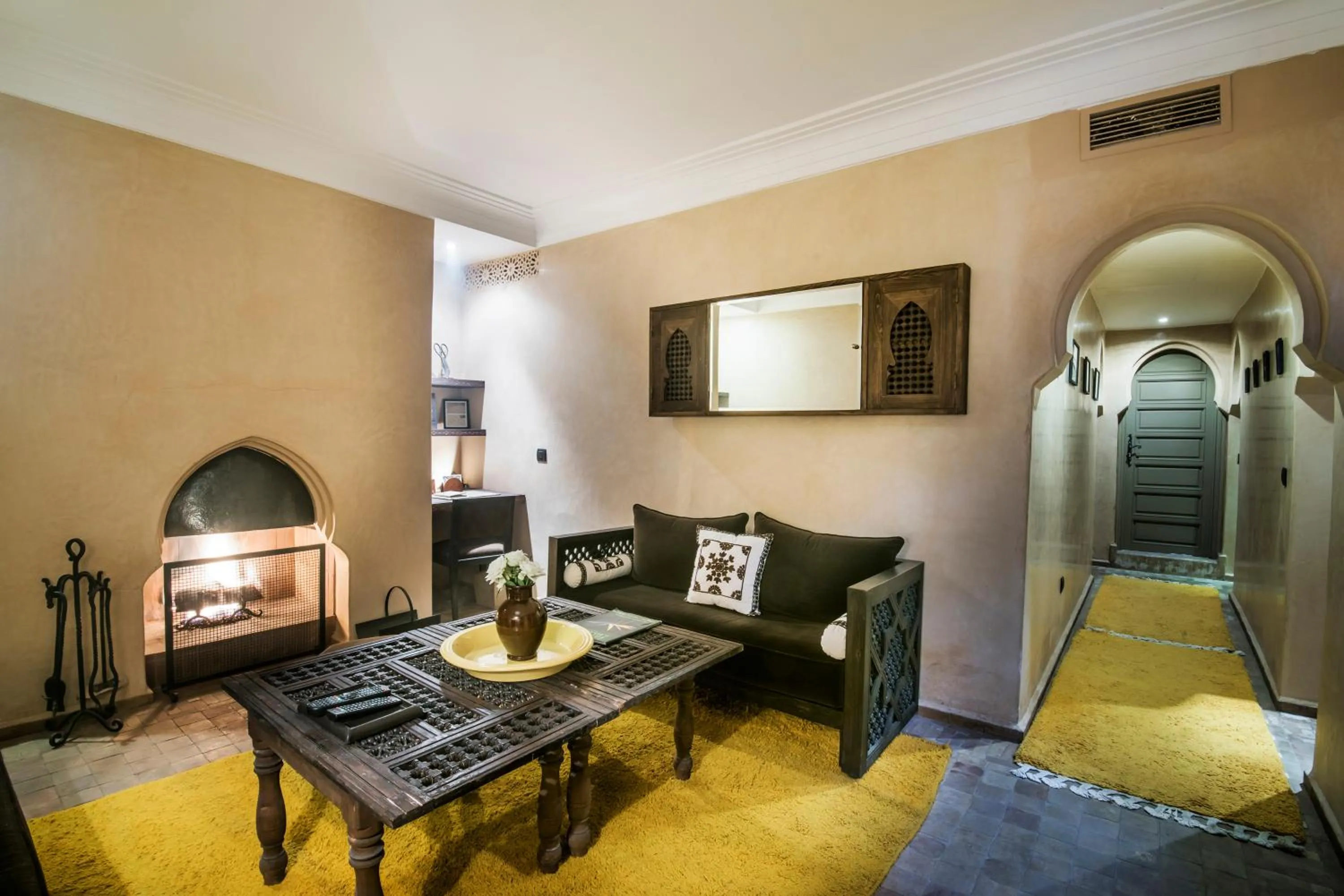 Living room in Almaha Marrakech Restaurant & SPA