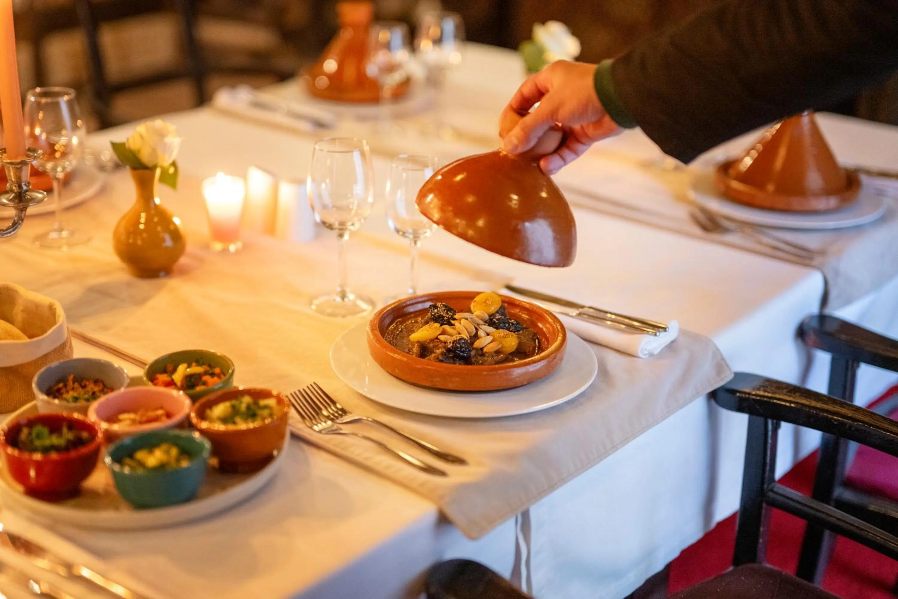 Food and drinks in Almaha Marrakech Restaurant & SPA