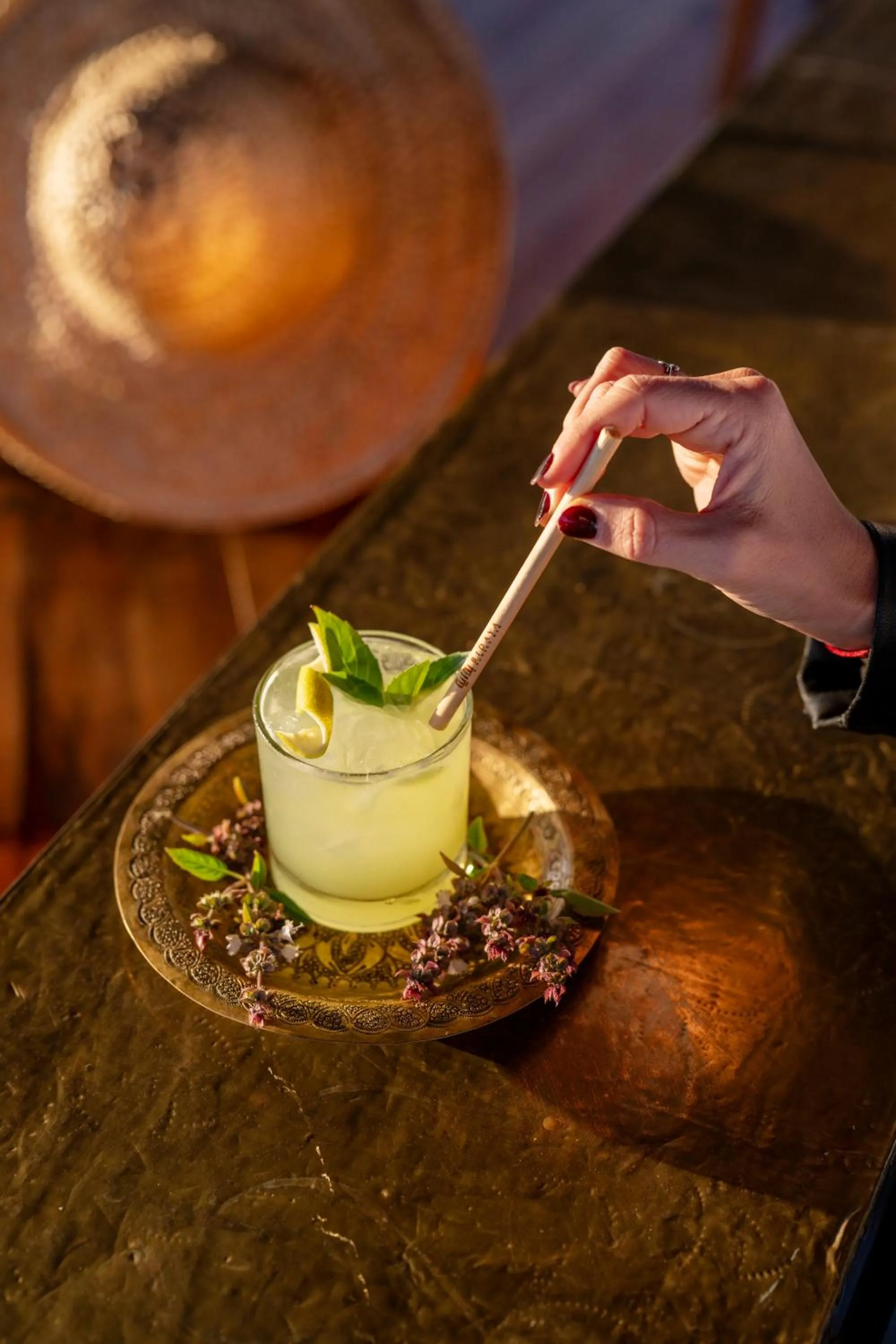 Lounge or bar in Almaha Marrakech Restaurant & SPA