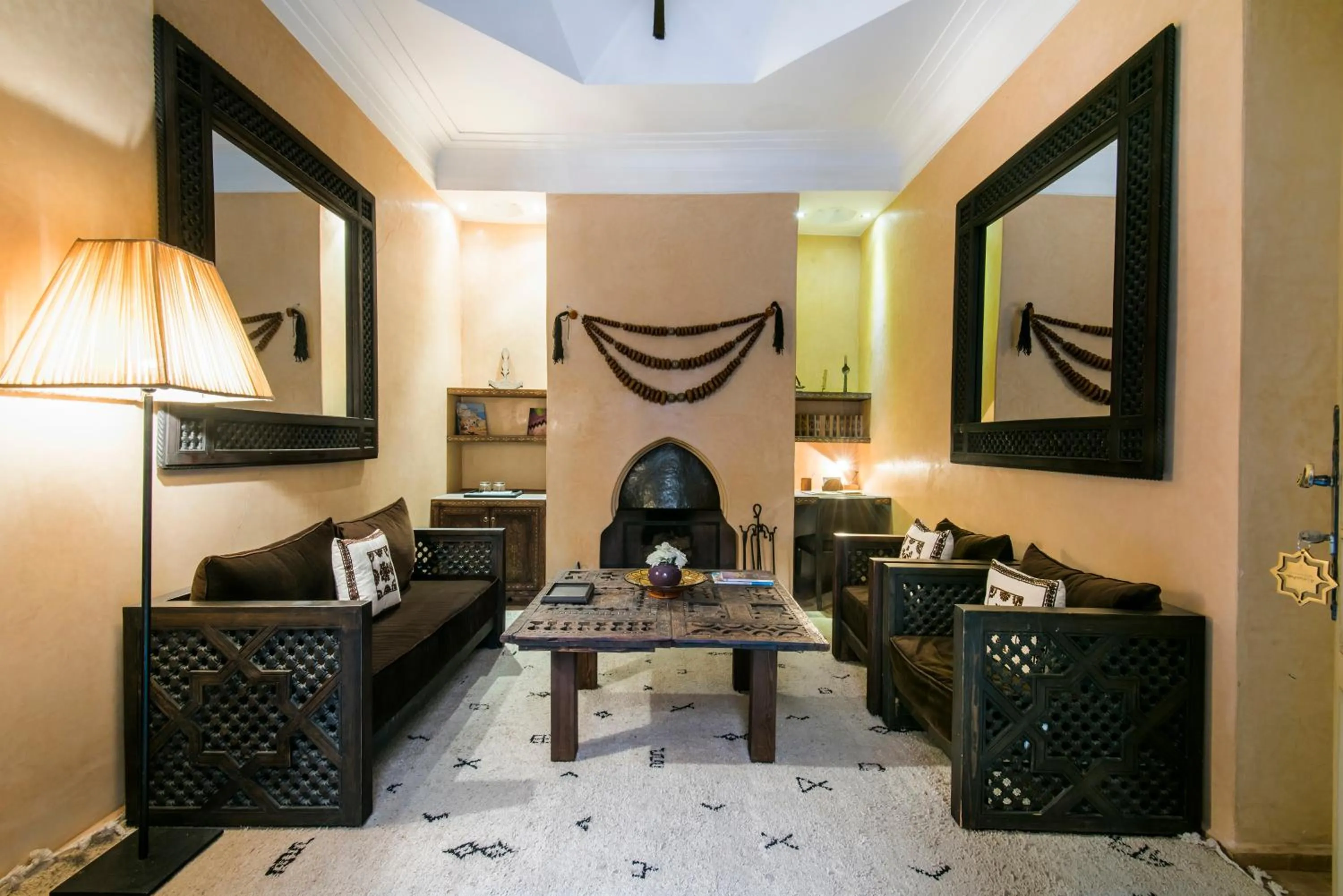 Living room in Almaha Marrakech Restaurant & SPA