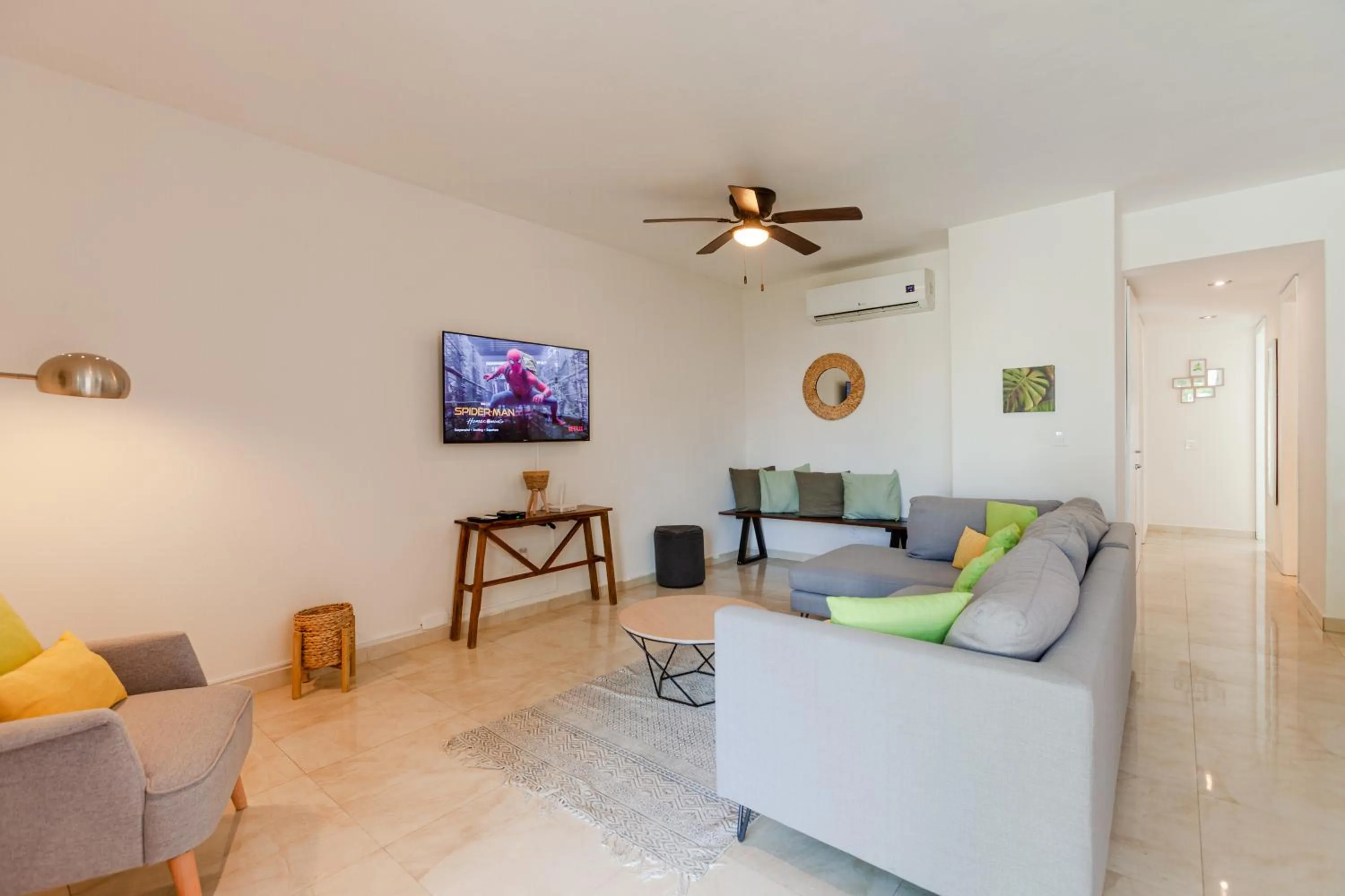 Living room in Via Tendenza Condos