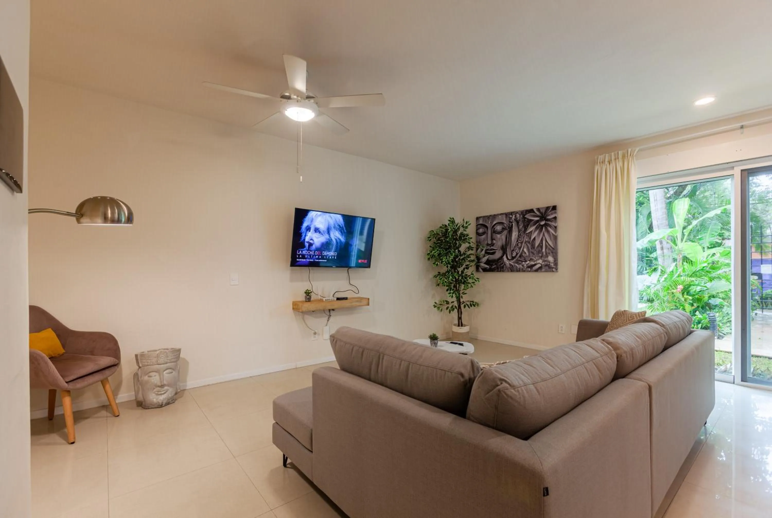 Living room in Via Tendenza Condos