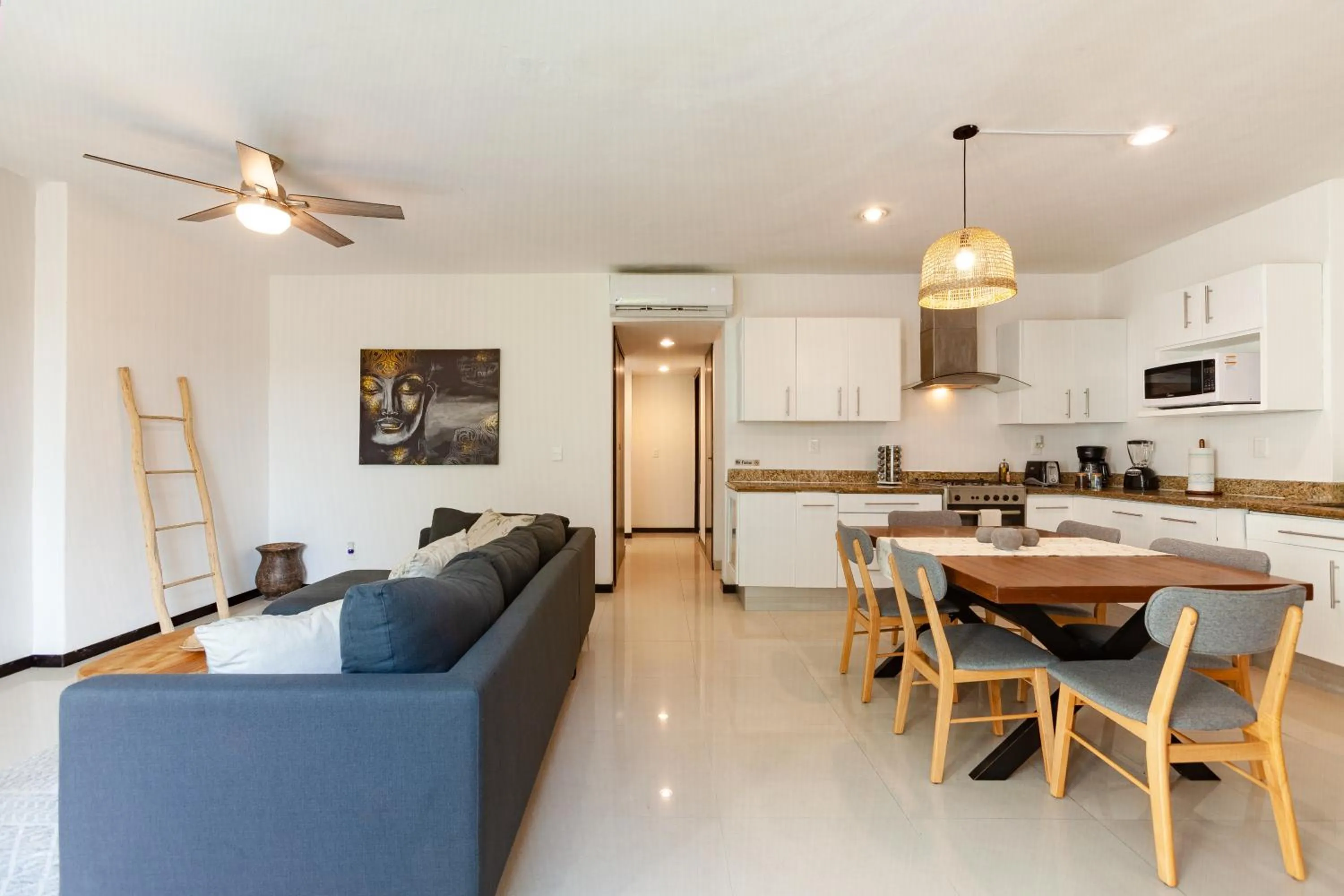 Living room in Via Tendenza Condos