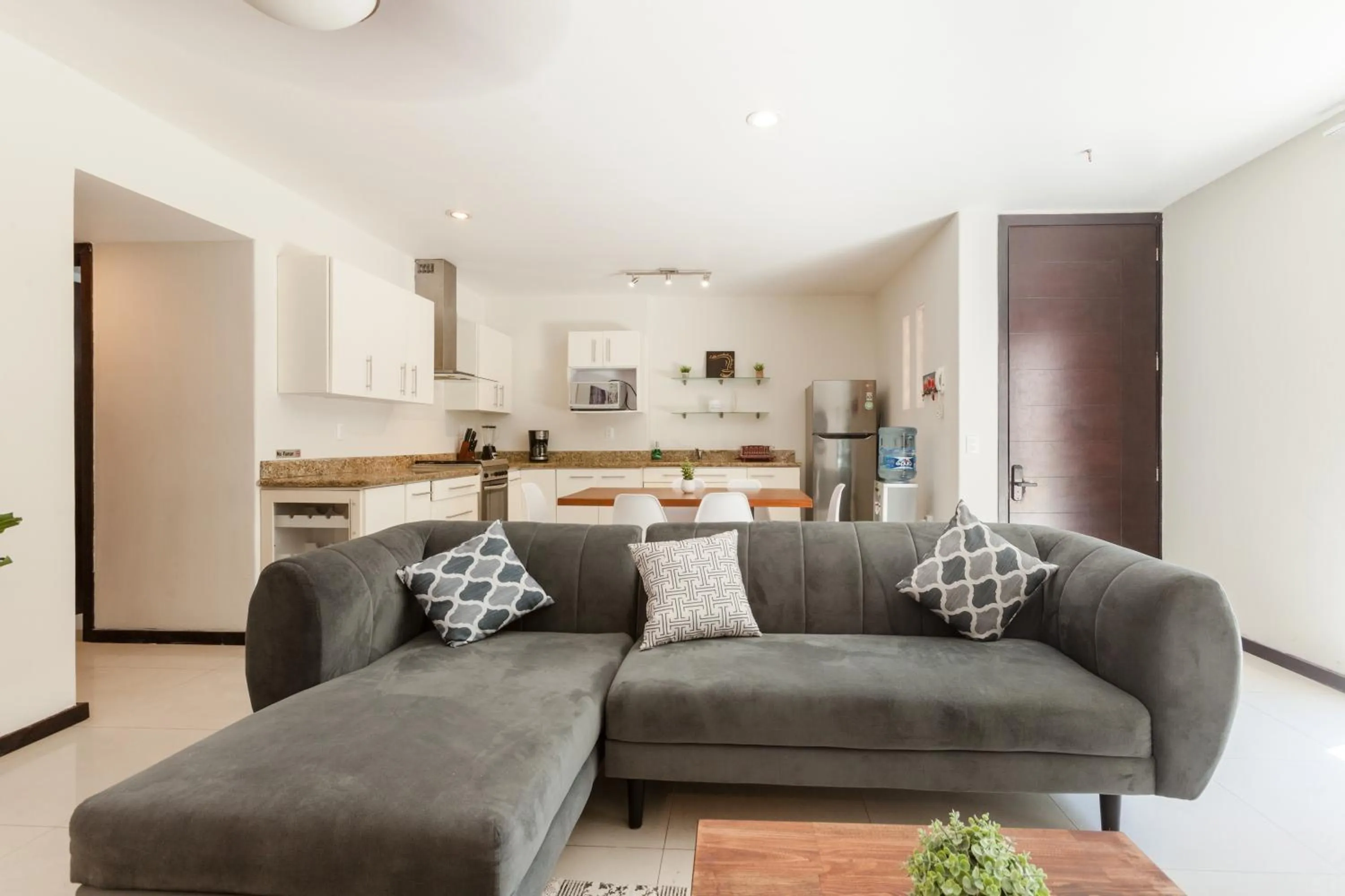 Living room in Via Tendenza Condos