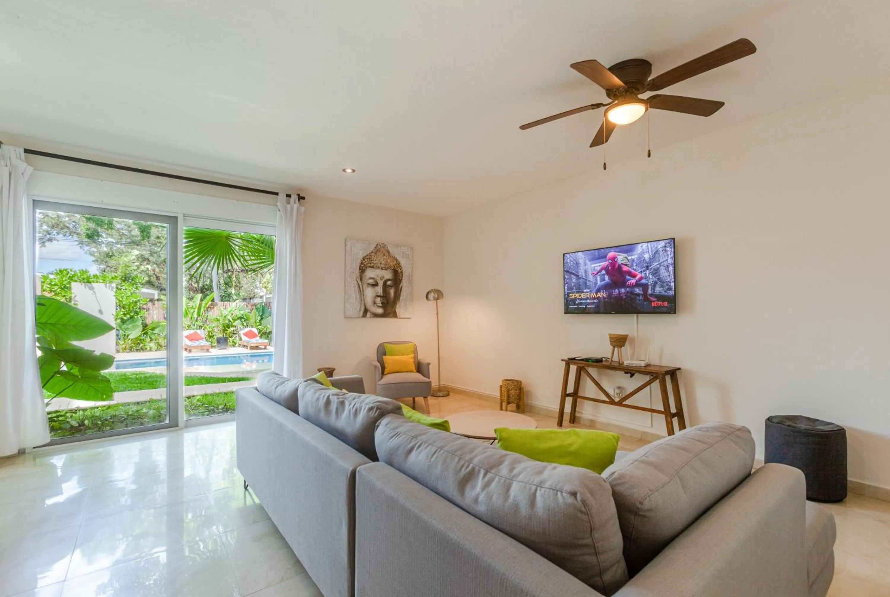 Living room in Via Tendenza Condos