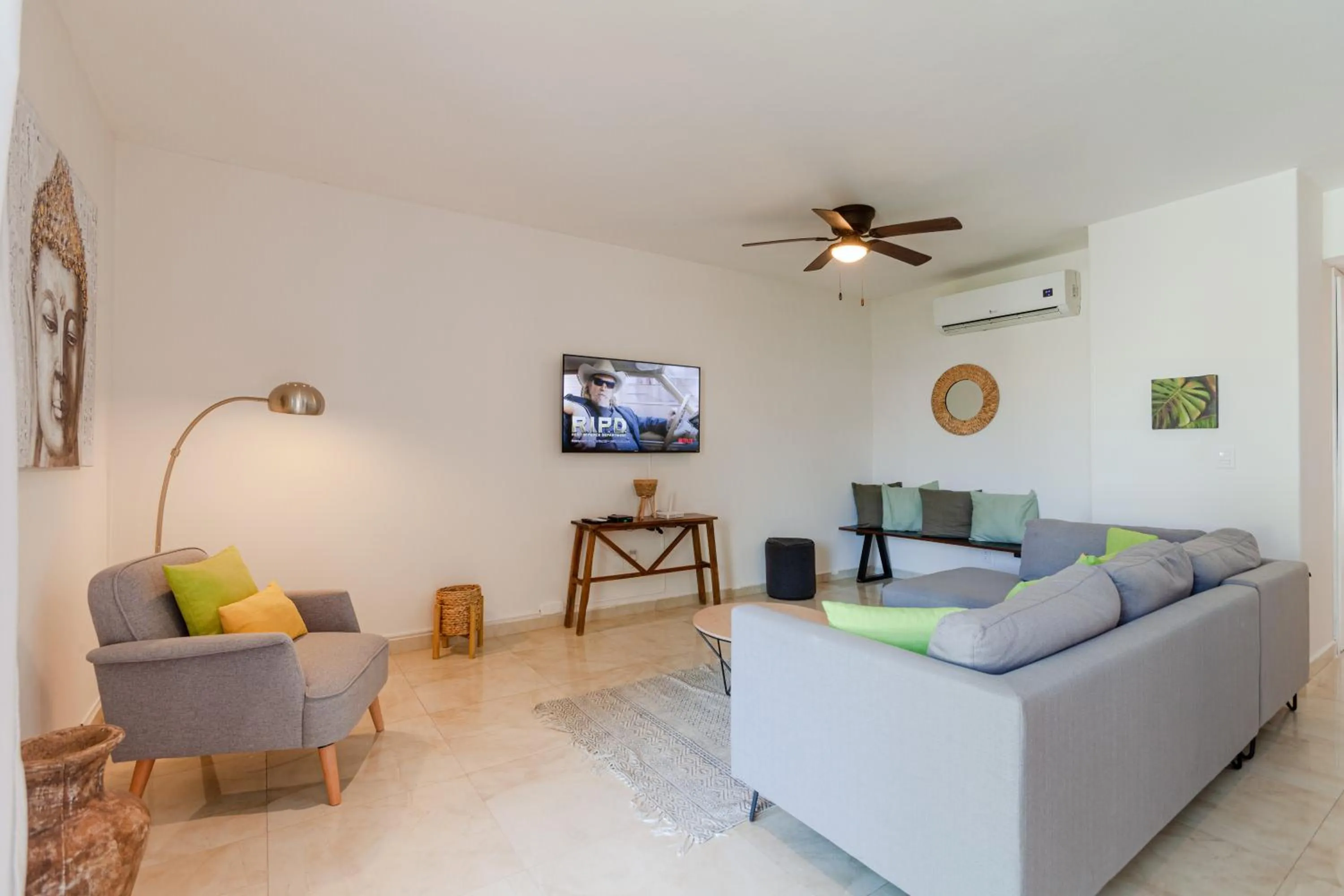 Living room in Via Tendenza Condos