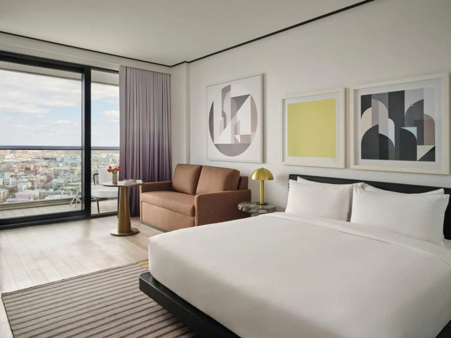 Bedroom, Bed in The William Vale