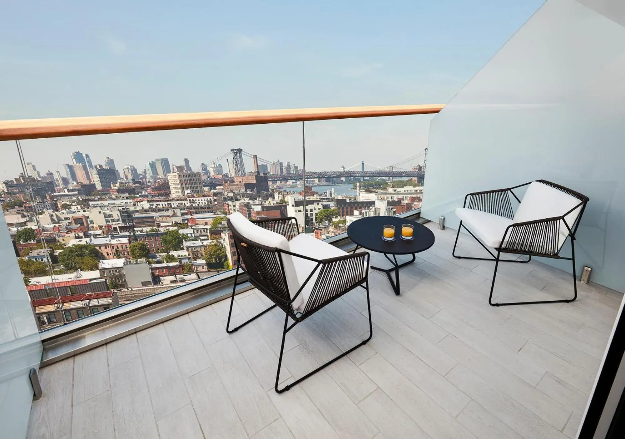 Queen Room with Balcony in The William Vale Queen Room with Balcony in The William Vale