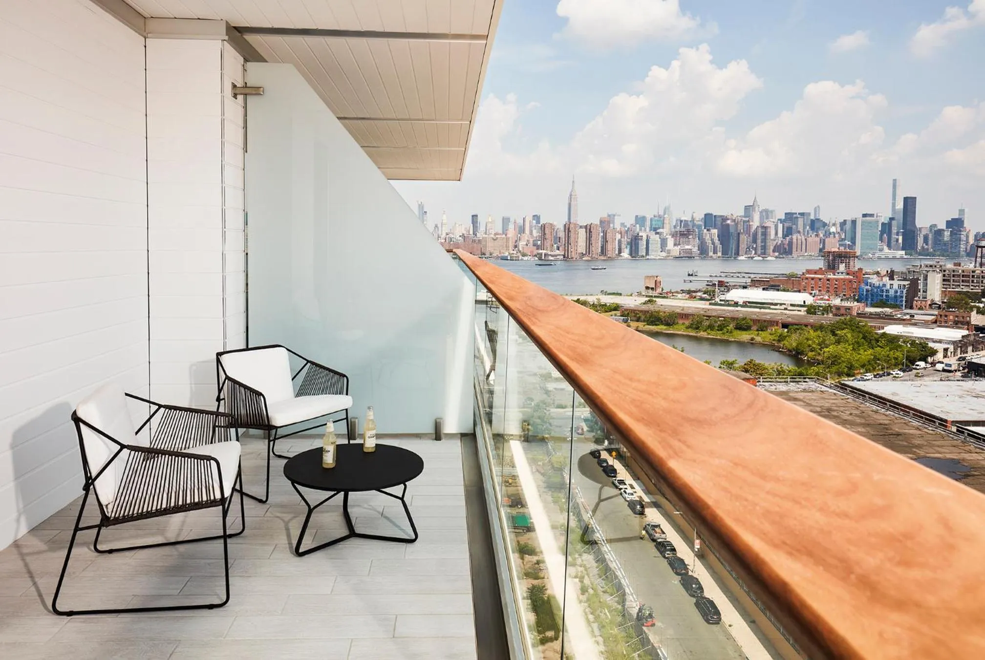 Patio in The William Vale