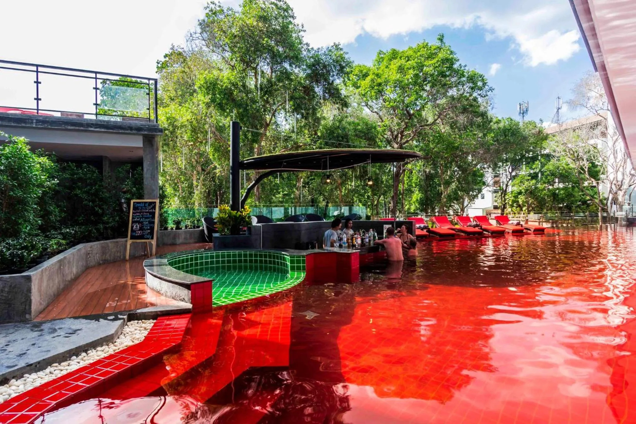 Swimming pool in Apple A Day Resort Krabi, Ao Nang Beach