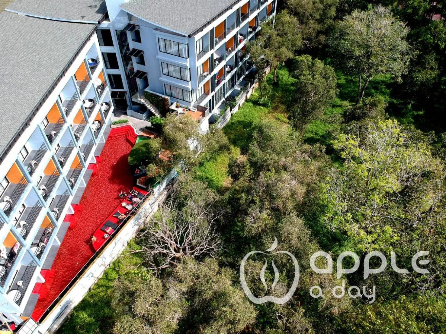 Bird's eye view in Apple A Day Resort Krabi, Ao Nang Beach