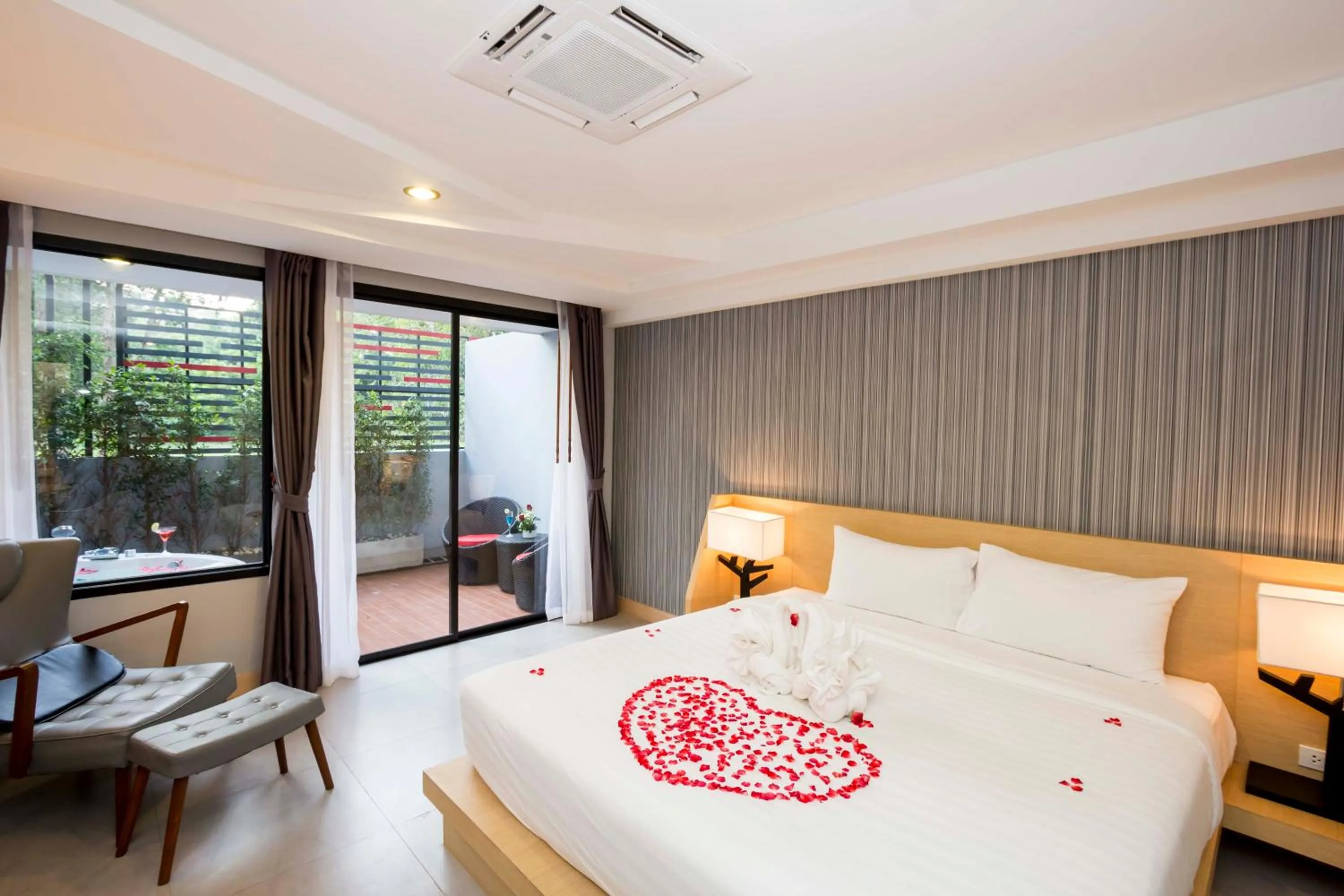 Bedroom, Bed in Apple A Day Resort Krabi, Ao Nang Beach