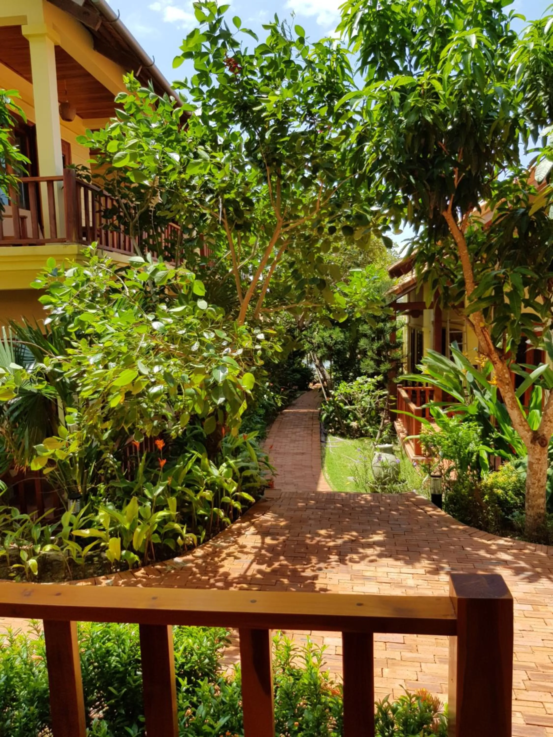 Natural landscape in Free Beach Resort